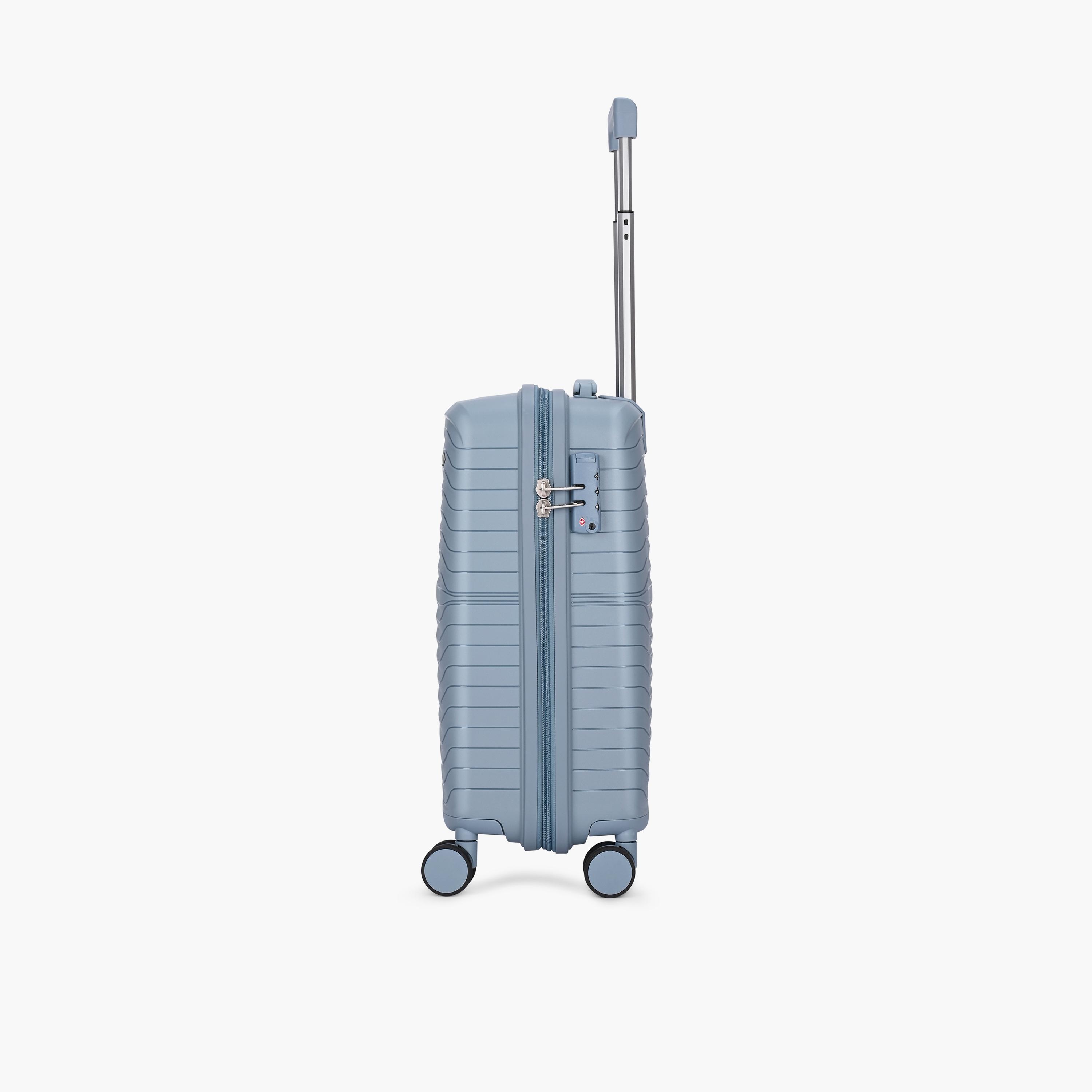 VIP Tourage 55.5 CM Small Cabin Polypropylene Hard Sided 4-Wheeler Spinner Trolley Bag with TSA Lock-travel-luggagesandbags-luggage-image-8