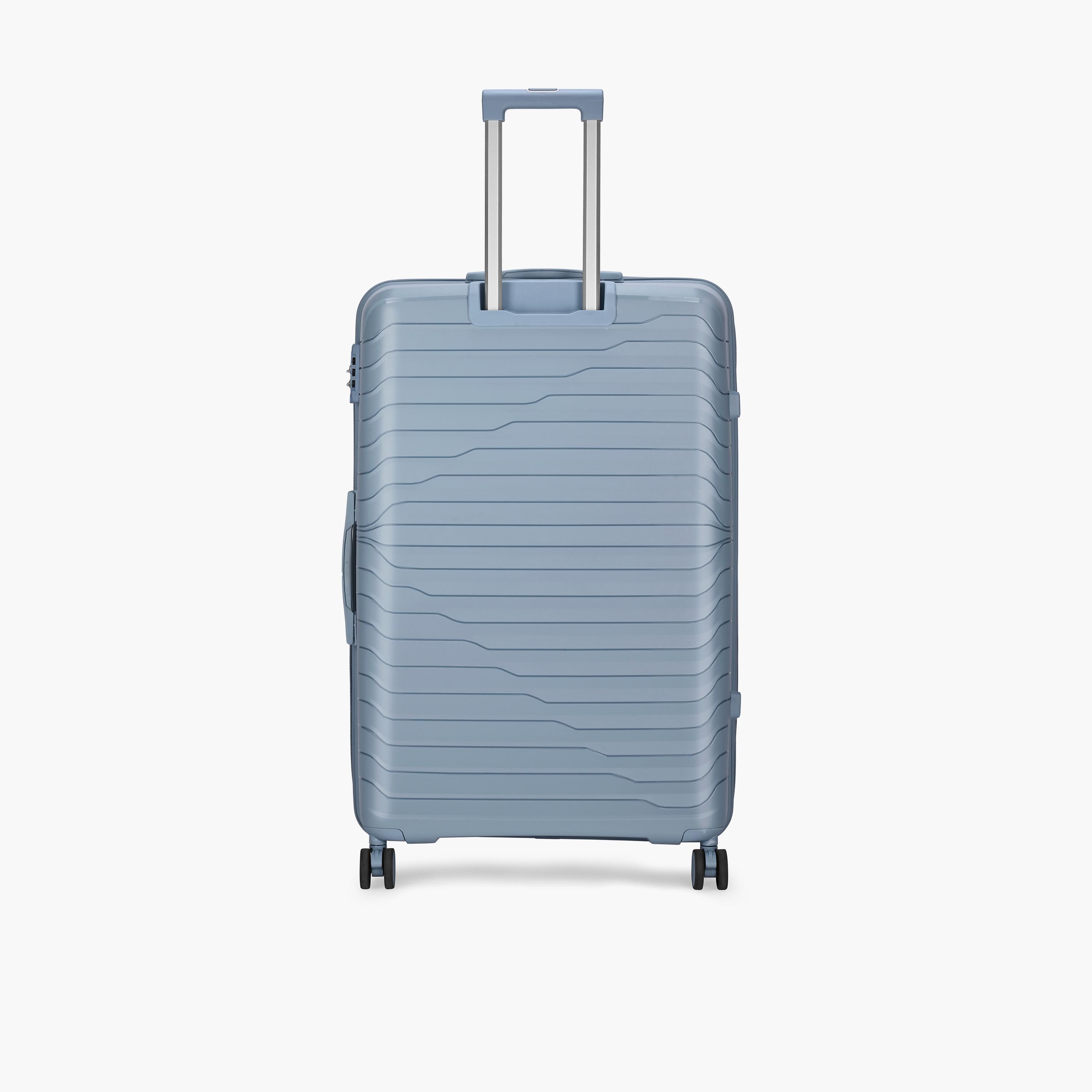 VIP Tourage 86 CM Large Check-in Polypropylene Hard Sided 4-Wheeler Spinner Trolley Bag with TSA Lock-travel-luggagesandbags-luggage-image-7