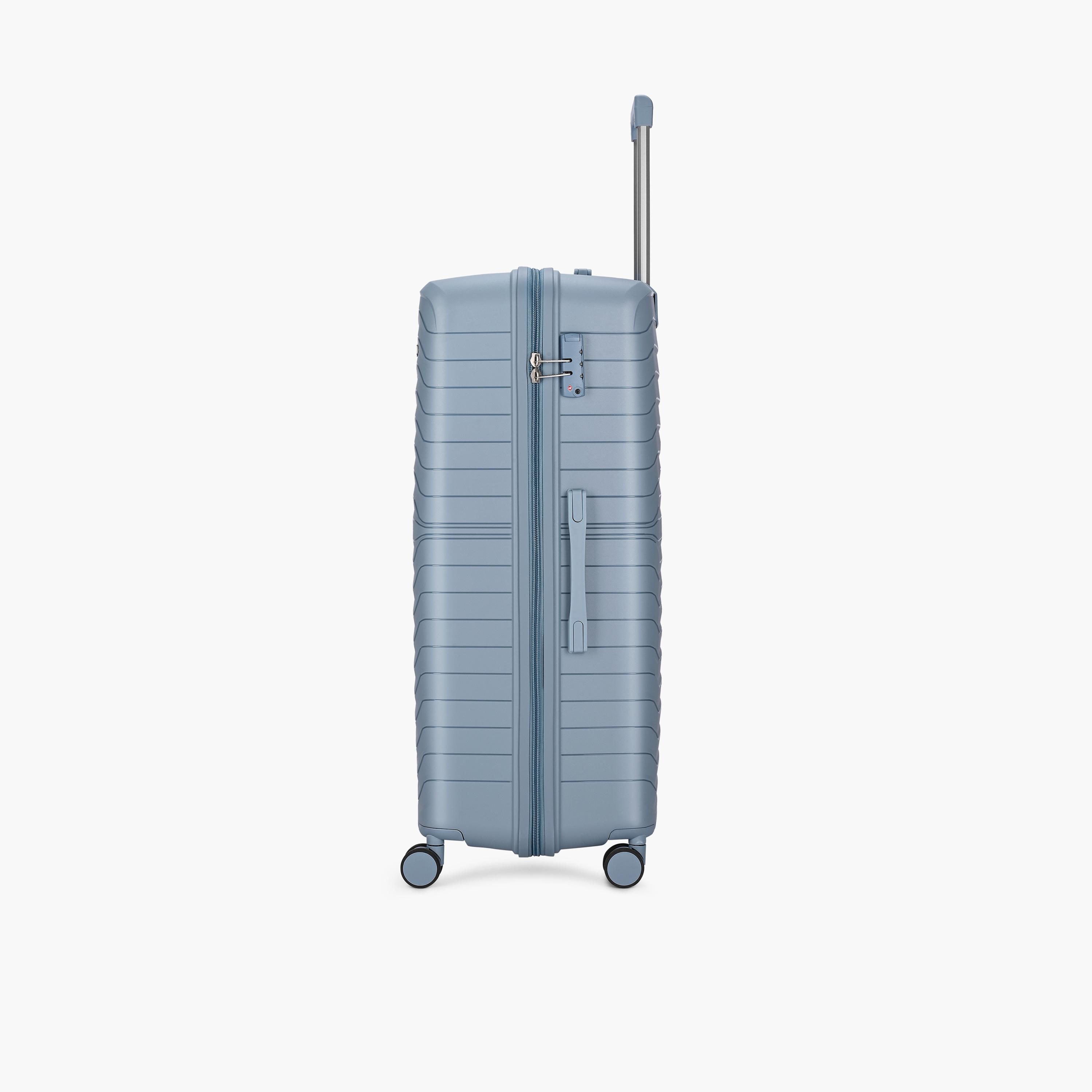 VIP Tourage 86 CM Large Check-in Polypropylene Hard Sided 4-Wheeler Spinner Trolley Bag with TSA Lock-travel-luggagesandbags-luggage-image-8