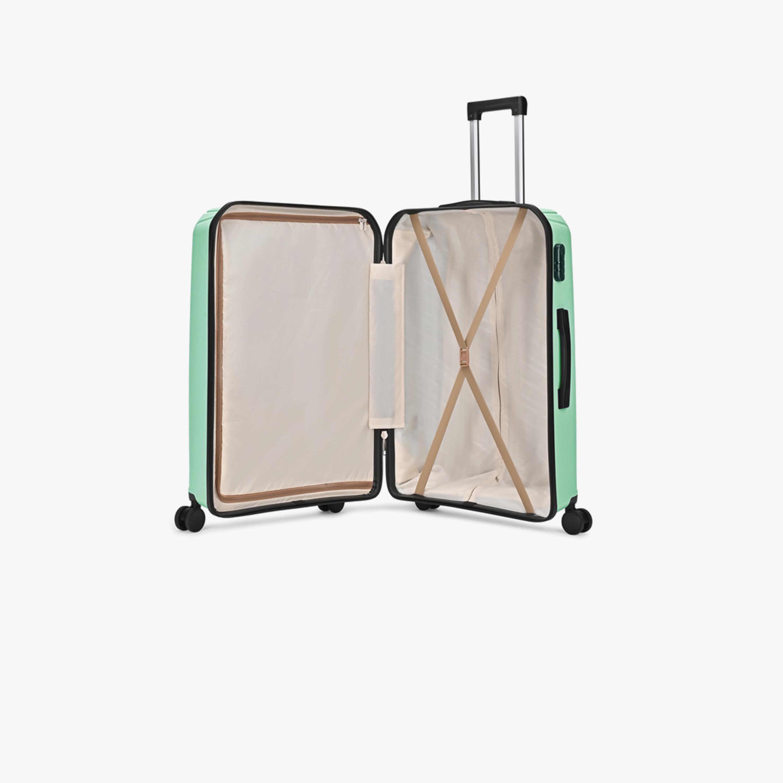 VIP Trekk 75.5 CM Large Check-in Polypropylene Hard Sided 4-Wheeler Spinner Trolley Bag with Combination Lock-travel-luggagesandbags-luggage-image-6