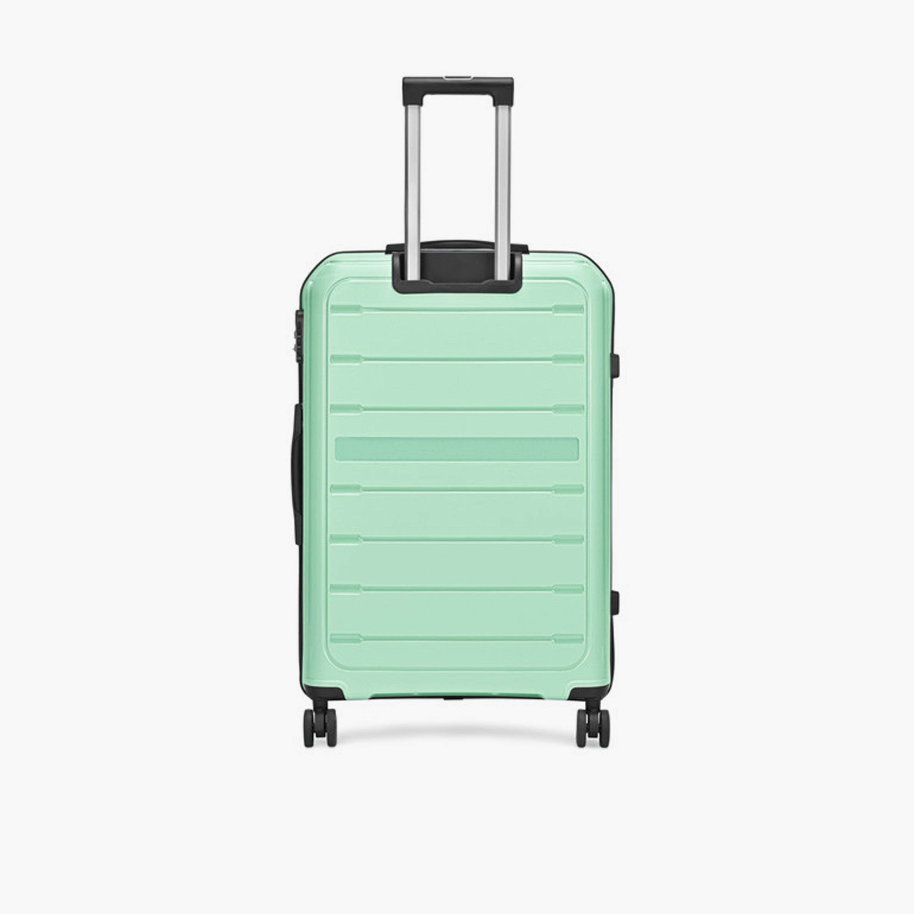 VIP Trekk 75.5 CM Large Check-in Polypropylene Hard Sided 4-Wheeler Spinner Trolley Bag with Combination Lock-travel-luggagesandbags-luggage-image-7