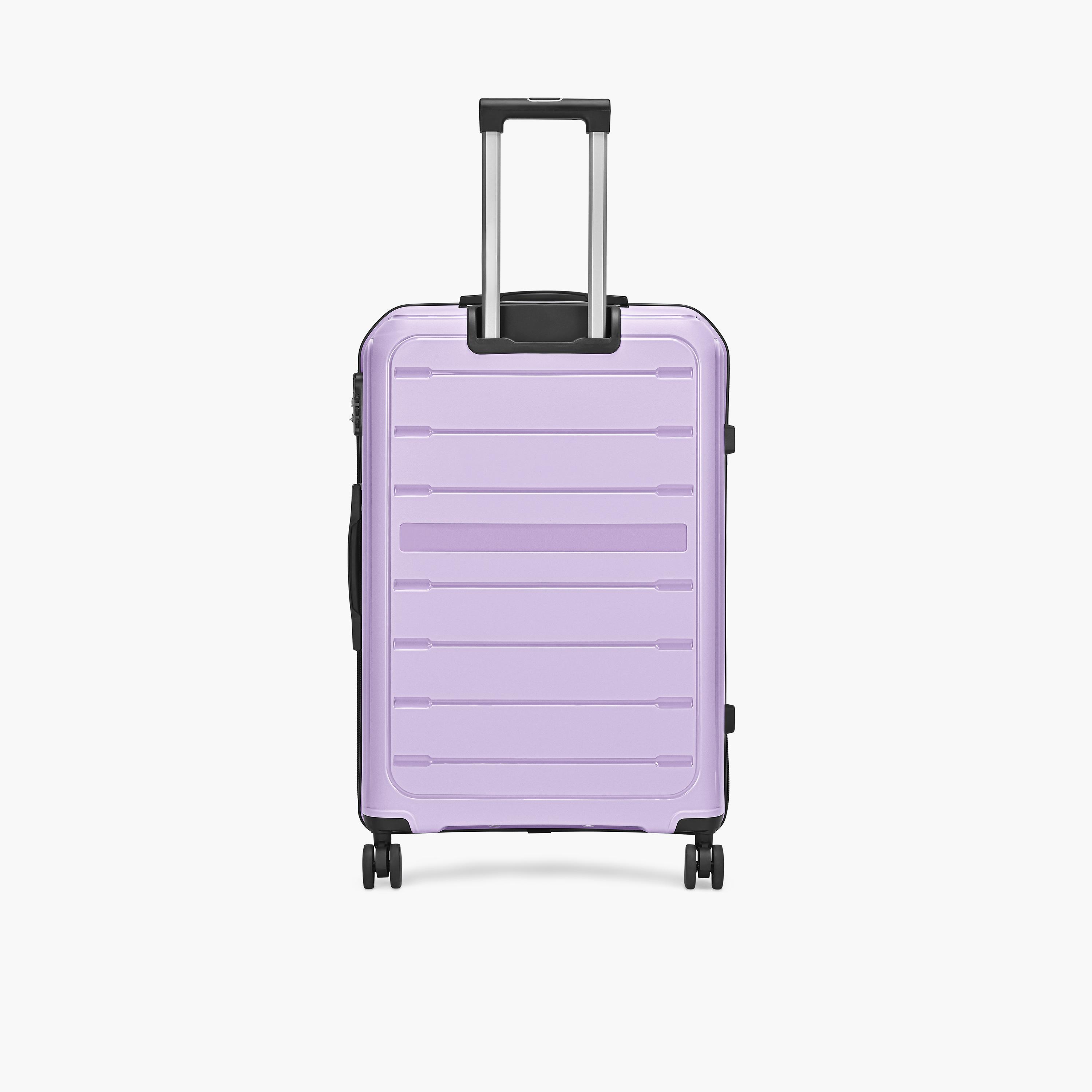 VIP Trekk 75.5 CM Large Check-in Polypropylene Hard Sided 4-Wheeler Spinner Trolley Bag with Combination Lock-travel-luggagesandbags-luggage-image-7
