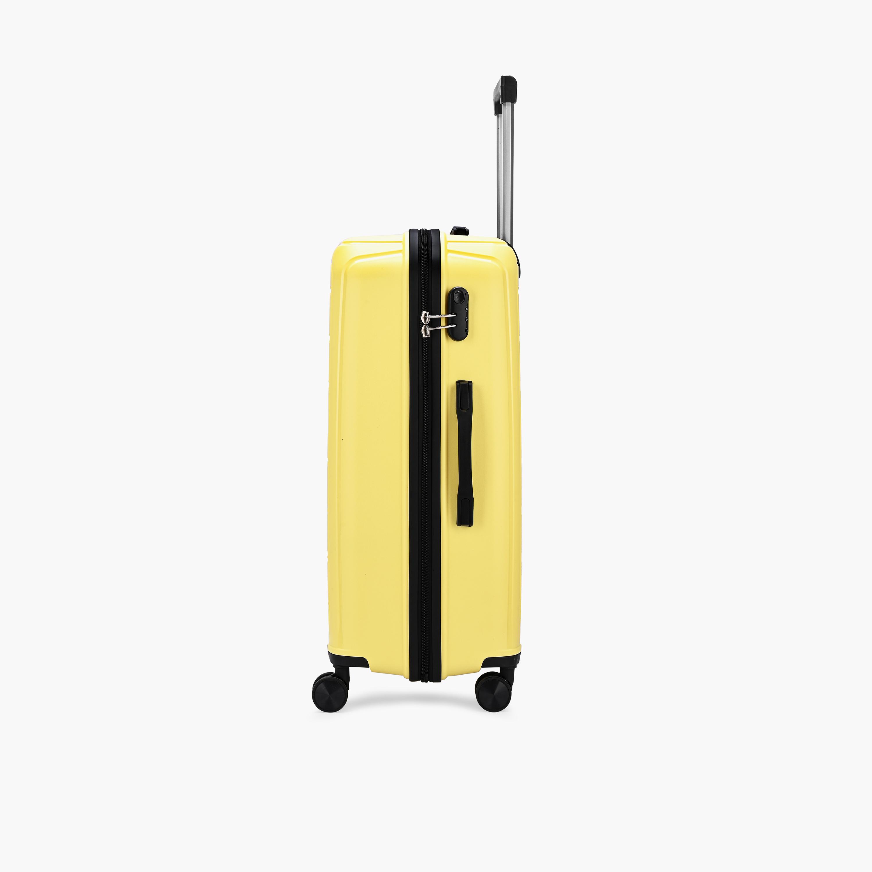 VIP Trekk 75.5 CM Large Check-in Polypropylene Hard Sided 4-Wheeler Spinner Trolley Bag with Combination Lock-travel-luggagesandbags-luggage-image-8