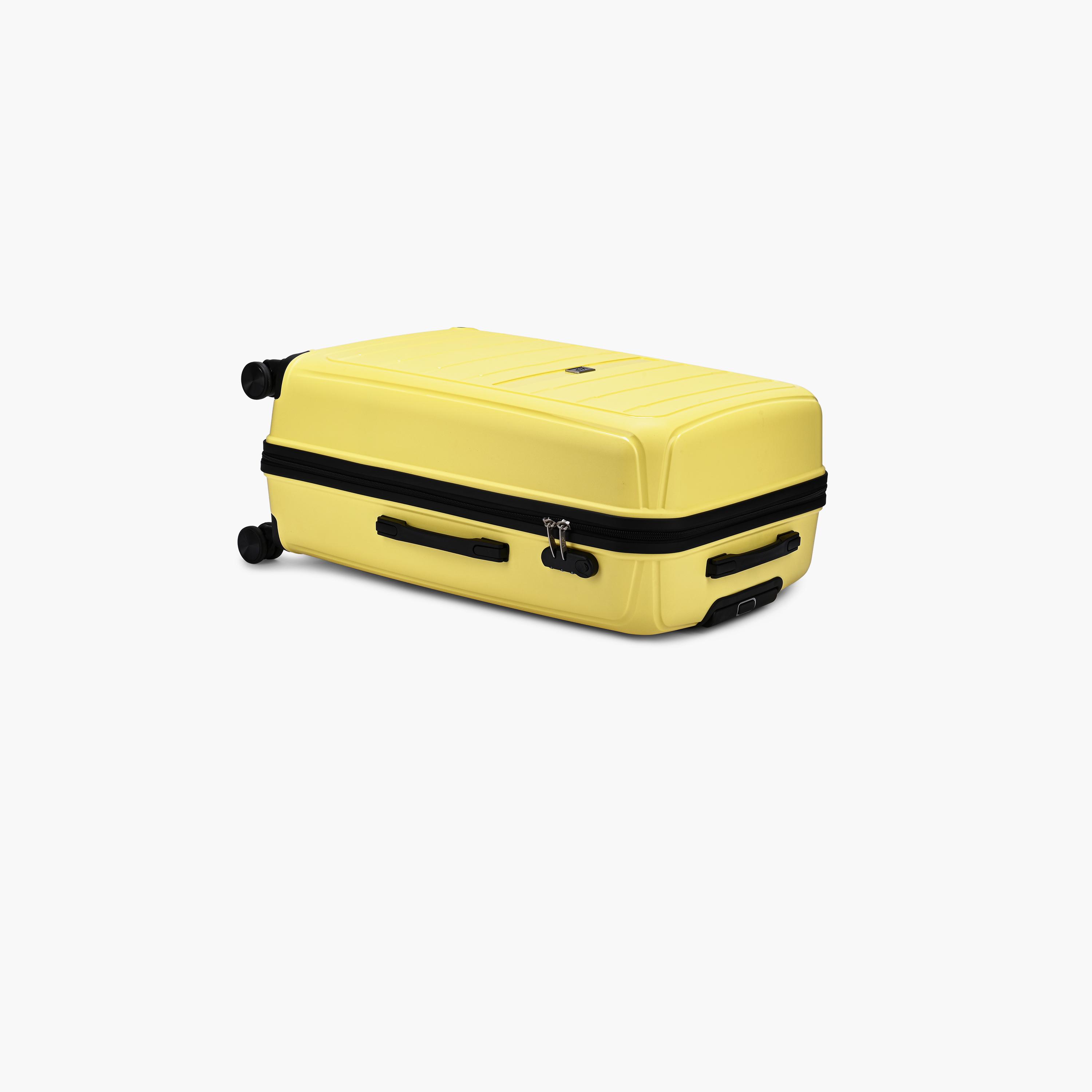 VIP Trekk 75.5 CM Large Check-in Polypropylene Hard Sided 4-Wheeler Spinner Trolley Bag with Combination Lock-travel-luggagesandbags-luggage-image-9