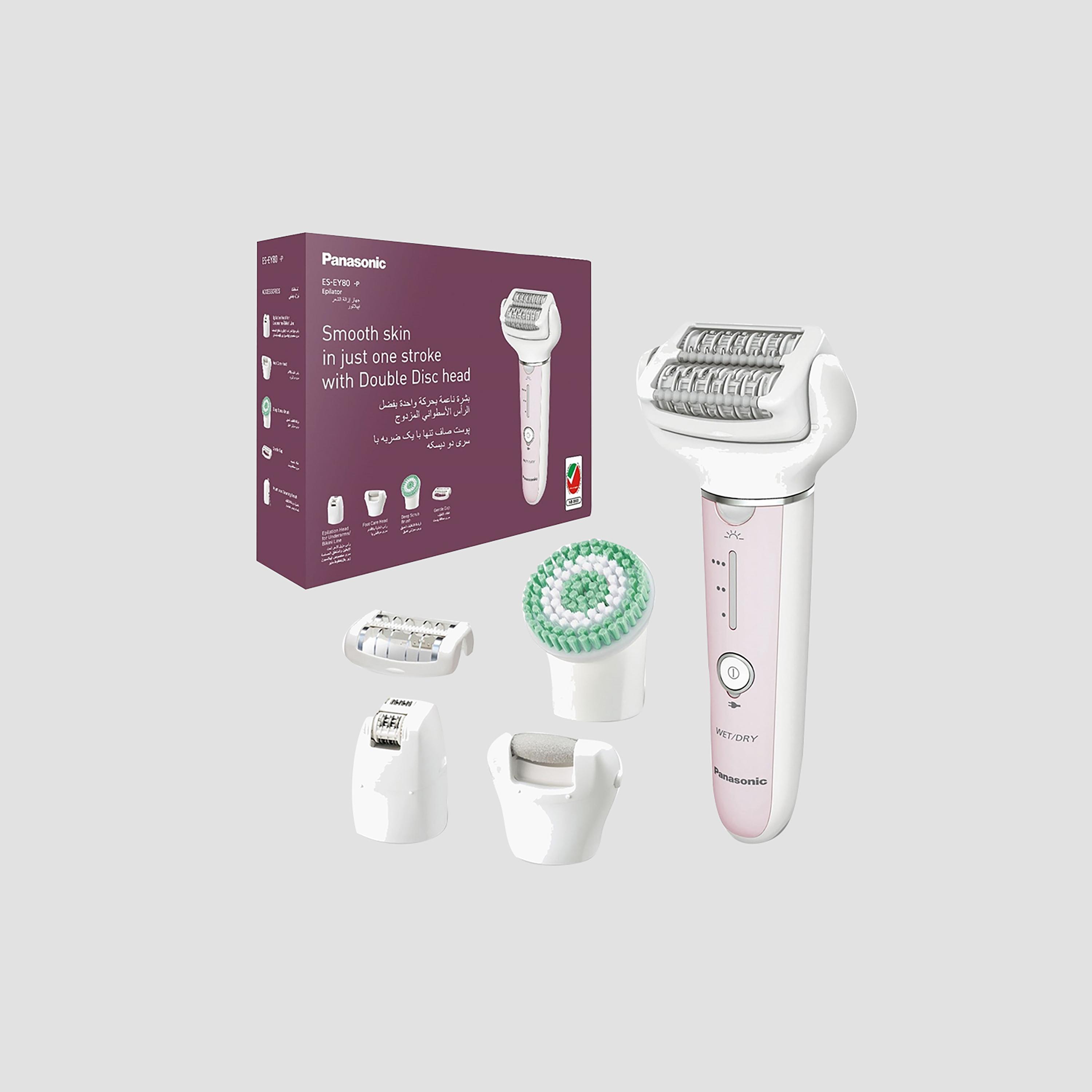 ماكينة إزالة الشعر باناسونيك للاستخدام الرطب والجاف باللون الأبيض | ES-EY80-P423-beautyandpersonalcare-appliances-hairremovaltools-image-1