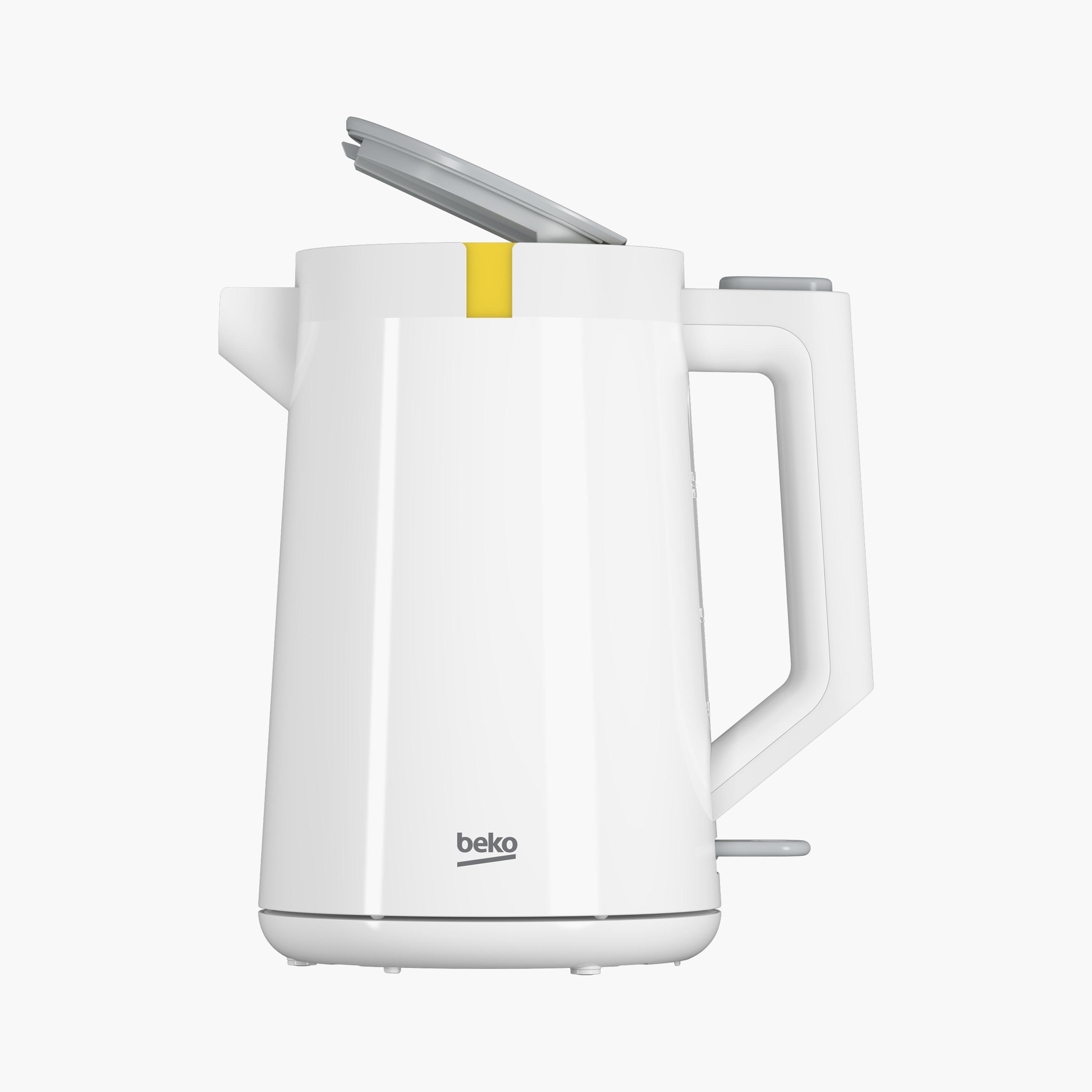 غلاية بيكو ١.٧ لتر ١٨٥٠-٢٢٠٠ واط، غطاء أوتوماتيكي، أبيض | WKM4215W-household-appliances-kitchenappliances-electrickettles-image-6