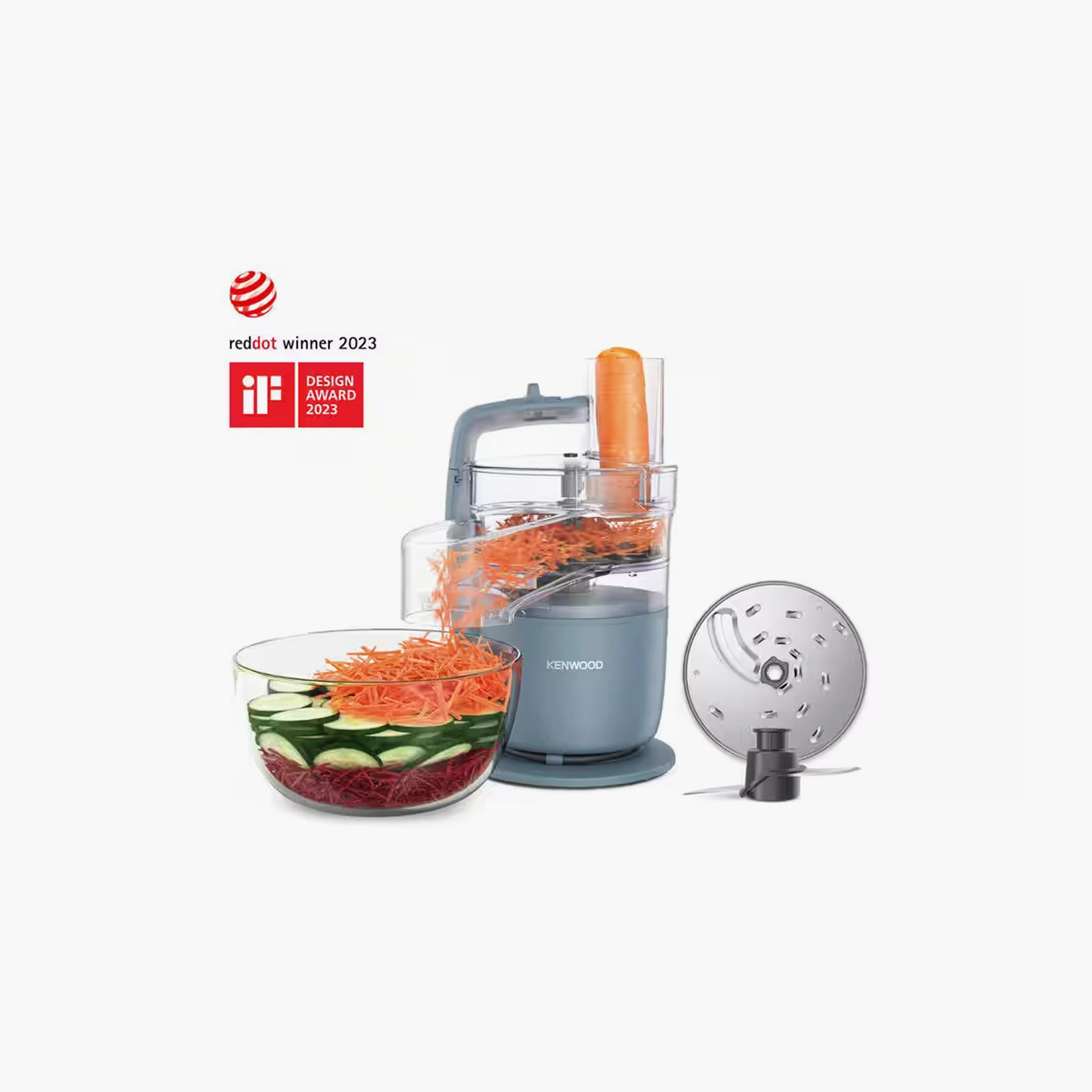 محضر طعام كينوود سعة ١.٣ لتر، ٦٥٠ واط، أزرق | FDP22.130Gy-household-appliances-kitchenappliances-foodprocessors-image-1