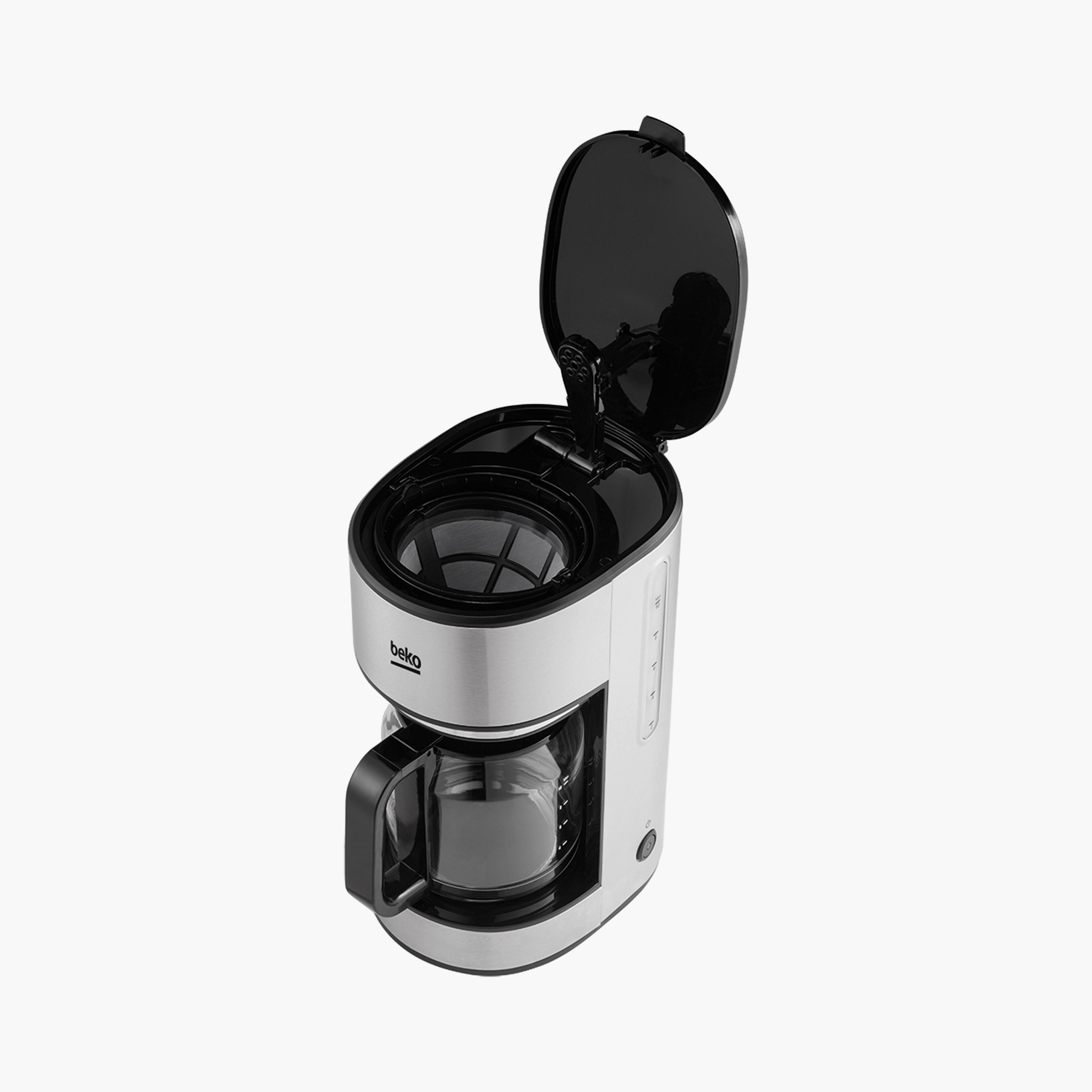 ماكينة قهوة بيكو ١٠ أكواب من الزجاج والفولاذ المقاوم للصدأ | CFM6350-household-appliances-kitchenappliances-coffeemachines-image-1