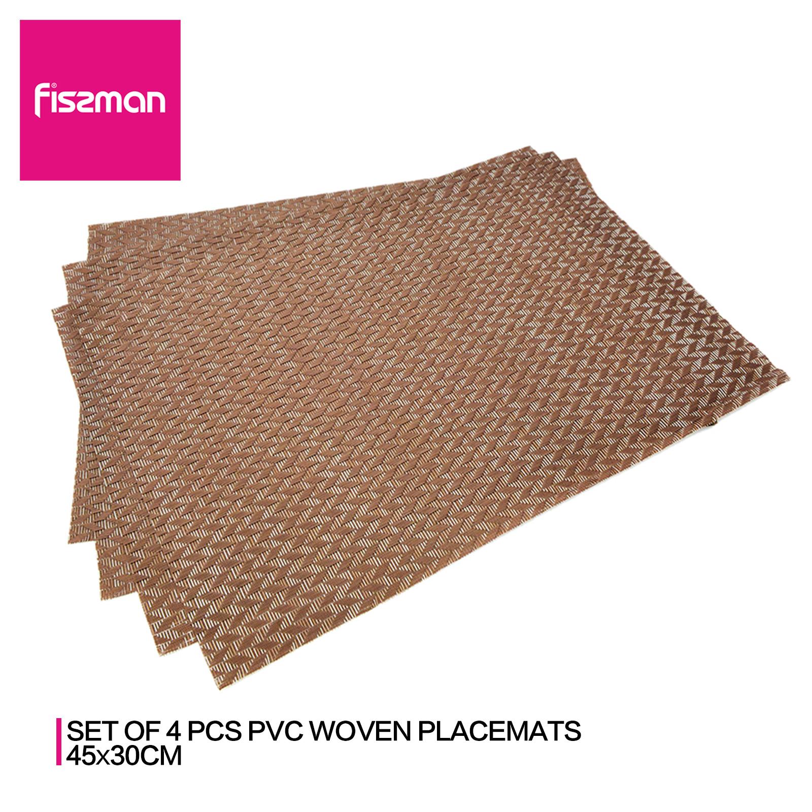 Washable 4-Piece Placemat Set - 45x30 cms-household-dining-tablelinen-placemats-image-2