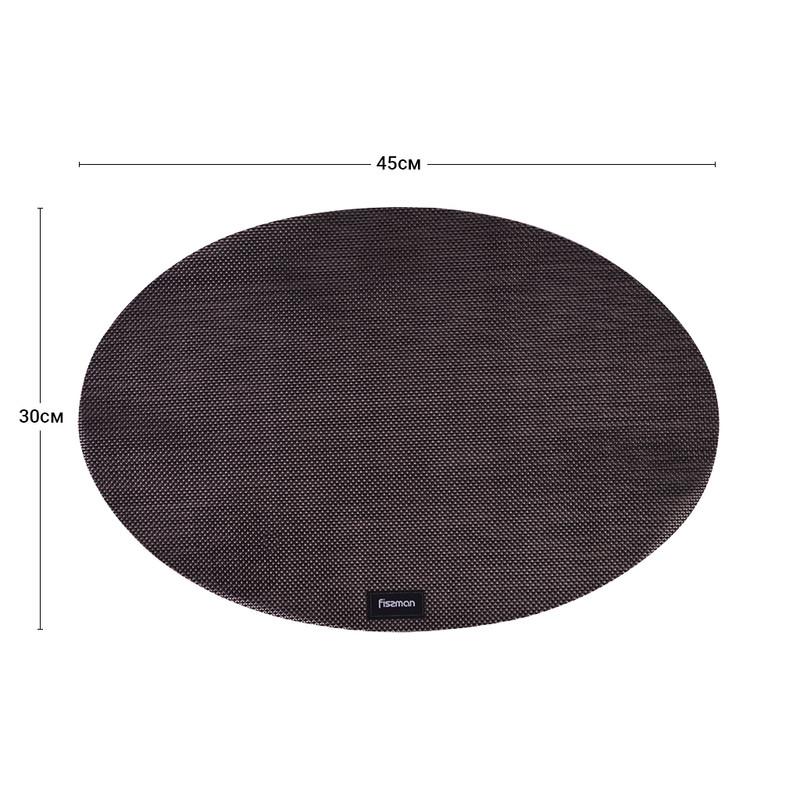 Oval Woven Placemat - 45x30 cms-household-dining-tablelinen-placemats-image-3