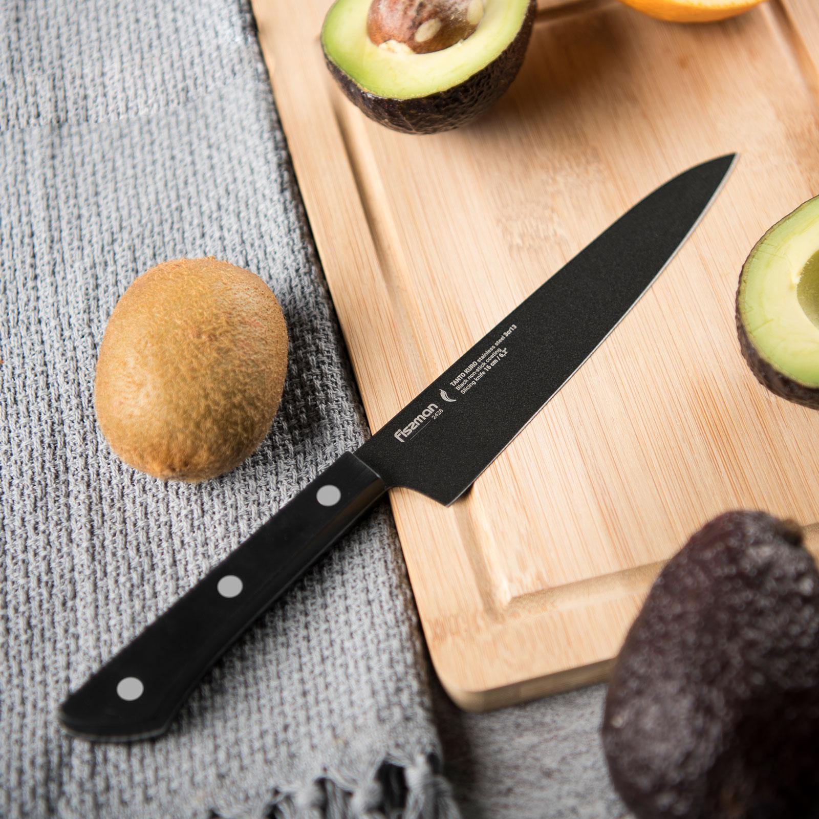 سكين تقطيع شرائح 6 بوصة ستانلس ستيل من فيسمان - تانتو-household-kitchen-kitchentoolsandutensils-knives-image-1