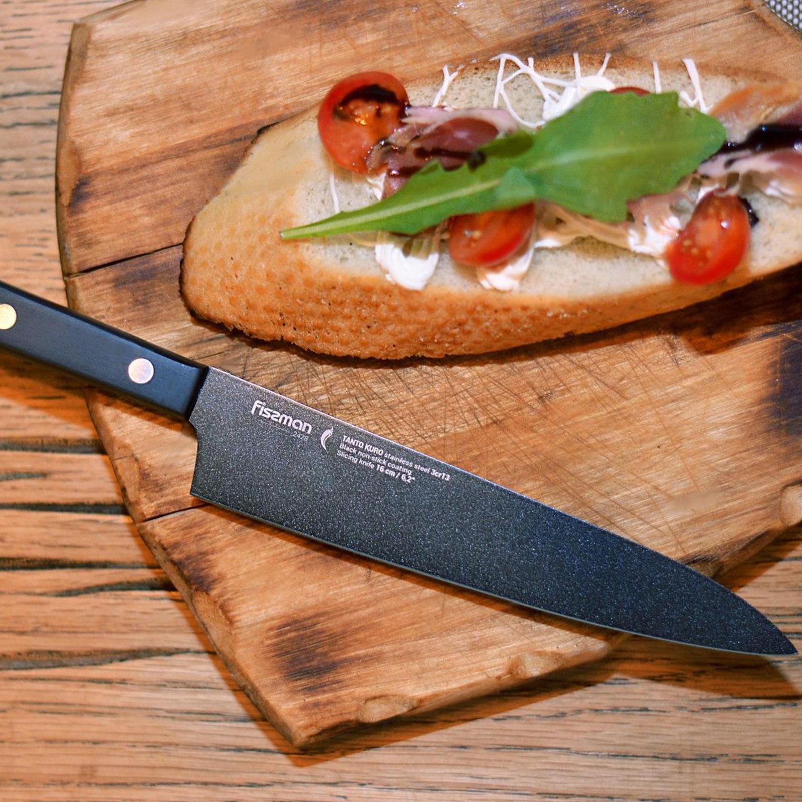 سكين تقطيع شرائح 6 بوصة ستانلس ستيل من فيسمان - تانتو-household-kitchen-kitchentoolsandutensils-knives-image-2