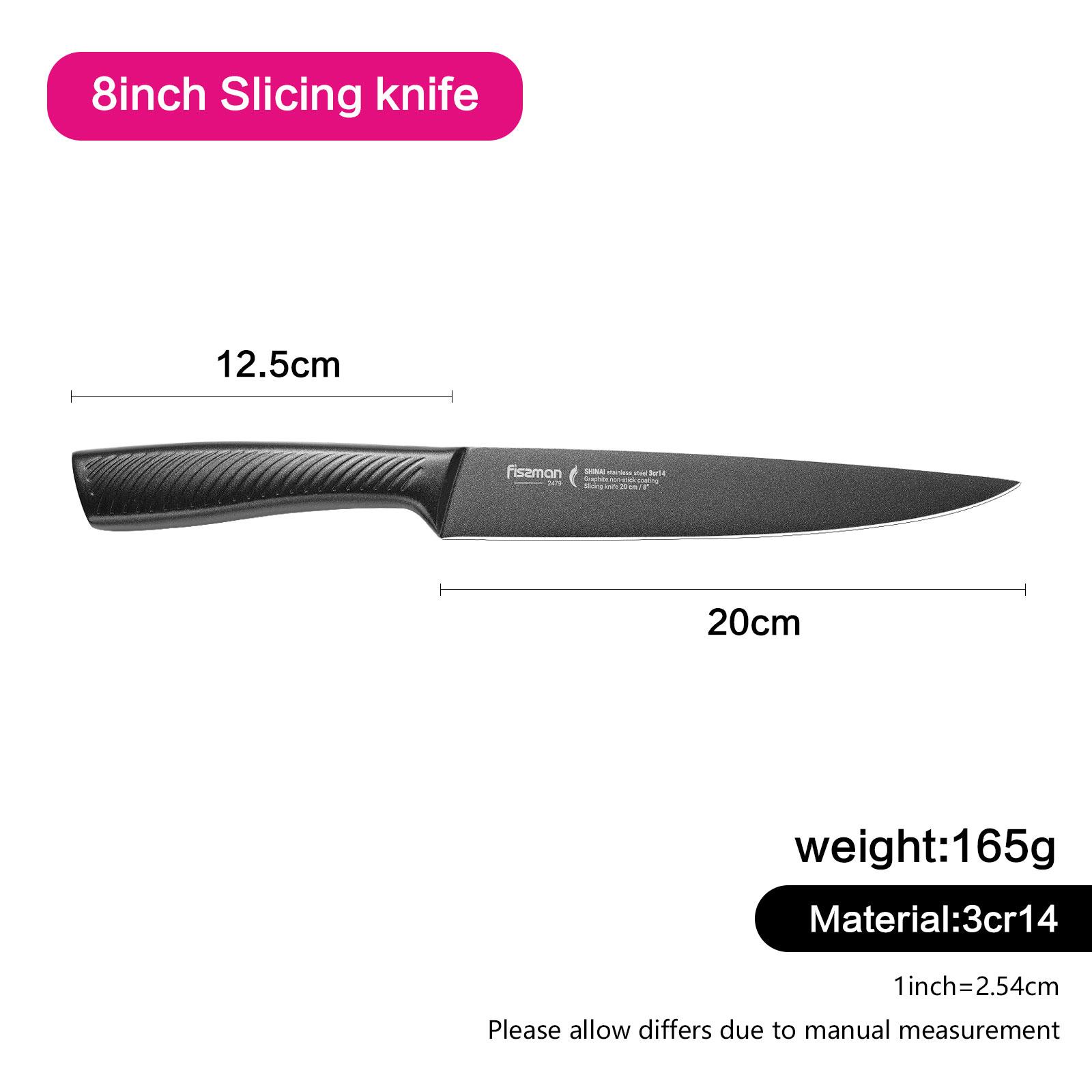 Shinai 8-inch Stainless Steel Slicing Knife-household-kitchen-kitchentoolsandutensils-knives-image-3