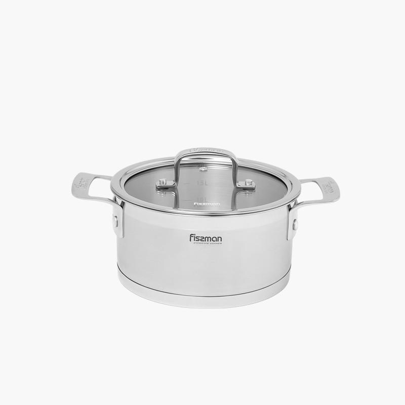قدر مرق ستانلس ستيل بغطاء زجاجي فوبوس من فيسمان - 2.2 لتر-household-kitchen-cookware-potsandpans-image-1