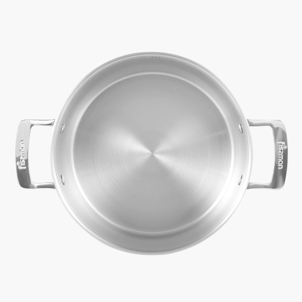 Fobus Stainless Steel Stockpot with Glass Lid - 3.1 L-household-kitchen-cookware-potsandpans-image-3