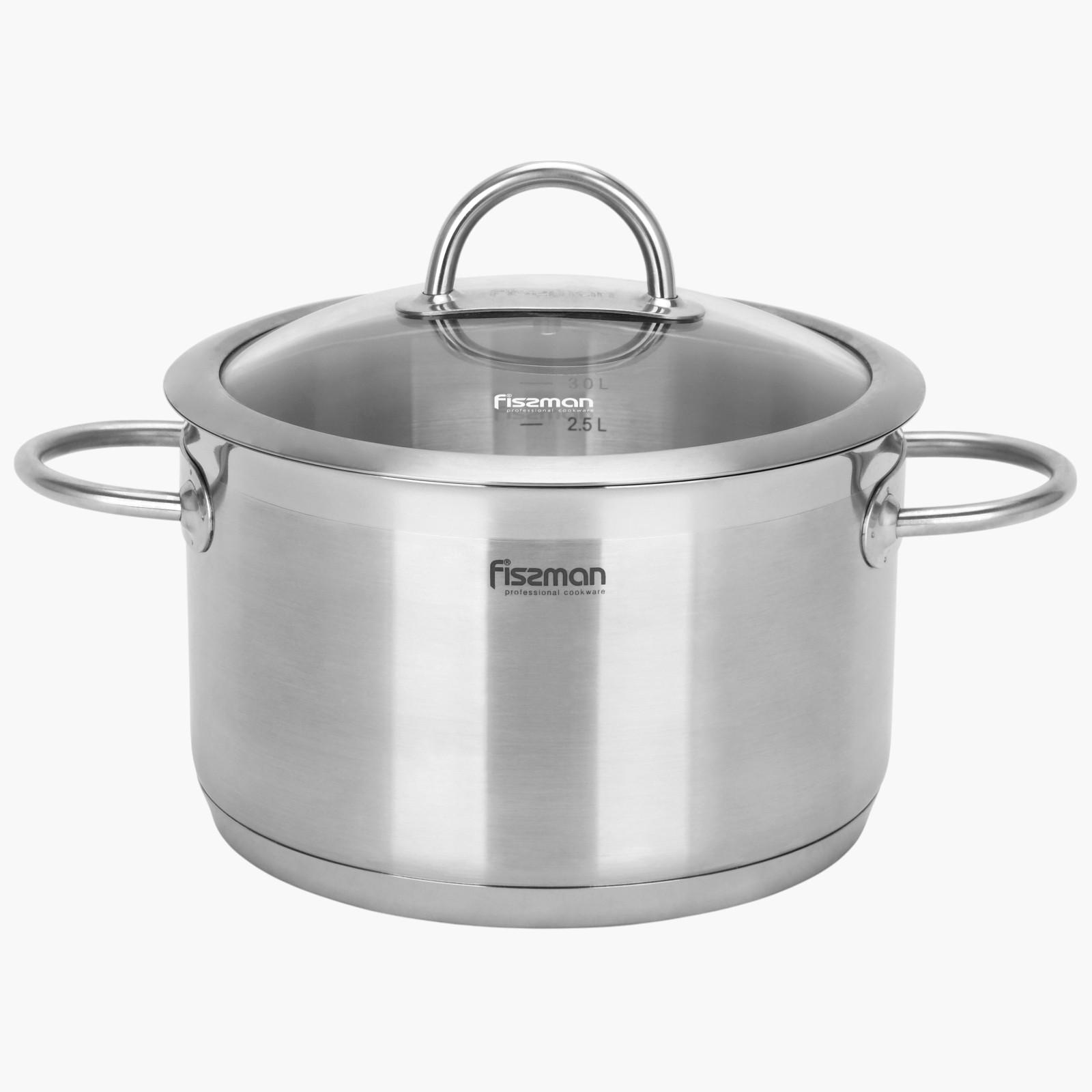 Fissman Benjamin Stainless Steel Stockpot with Lid-household-kitchen-cookware-potsandpans-image-1