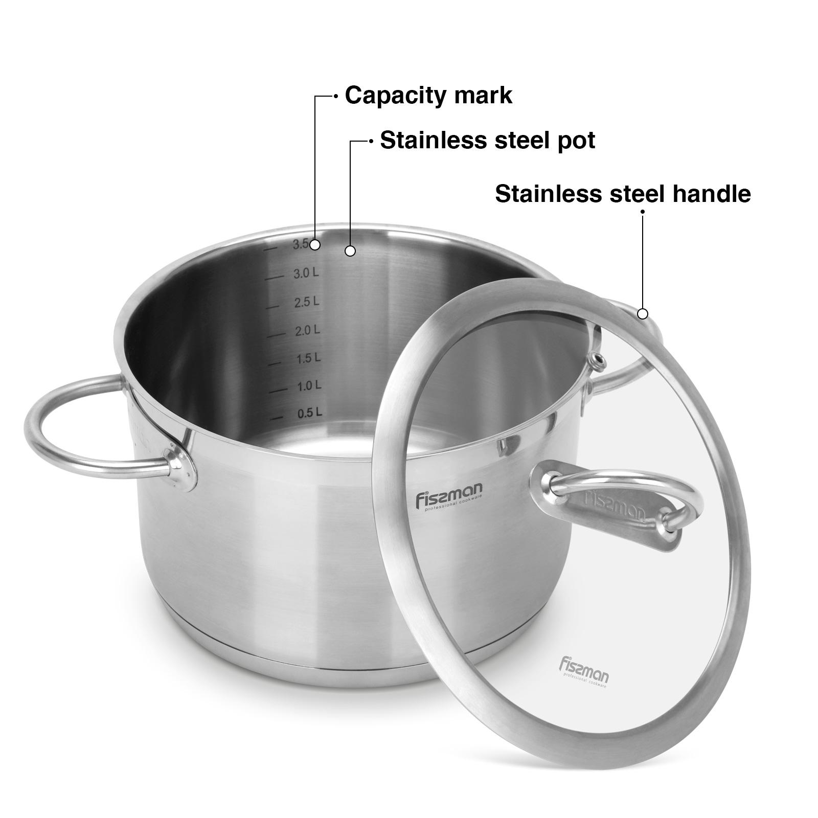 Fissman Benjamin Stainless Steel Stockpot with Lid-household-kitchen-cookware-potsandpans-image-4