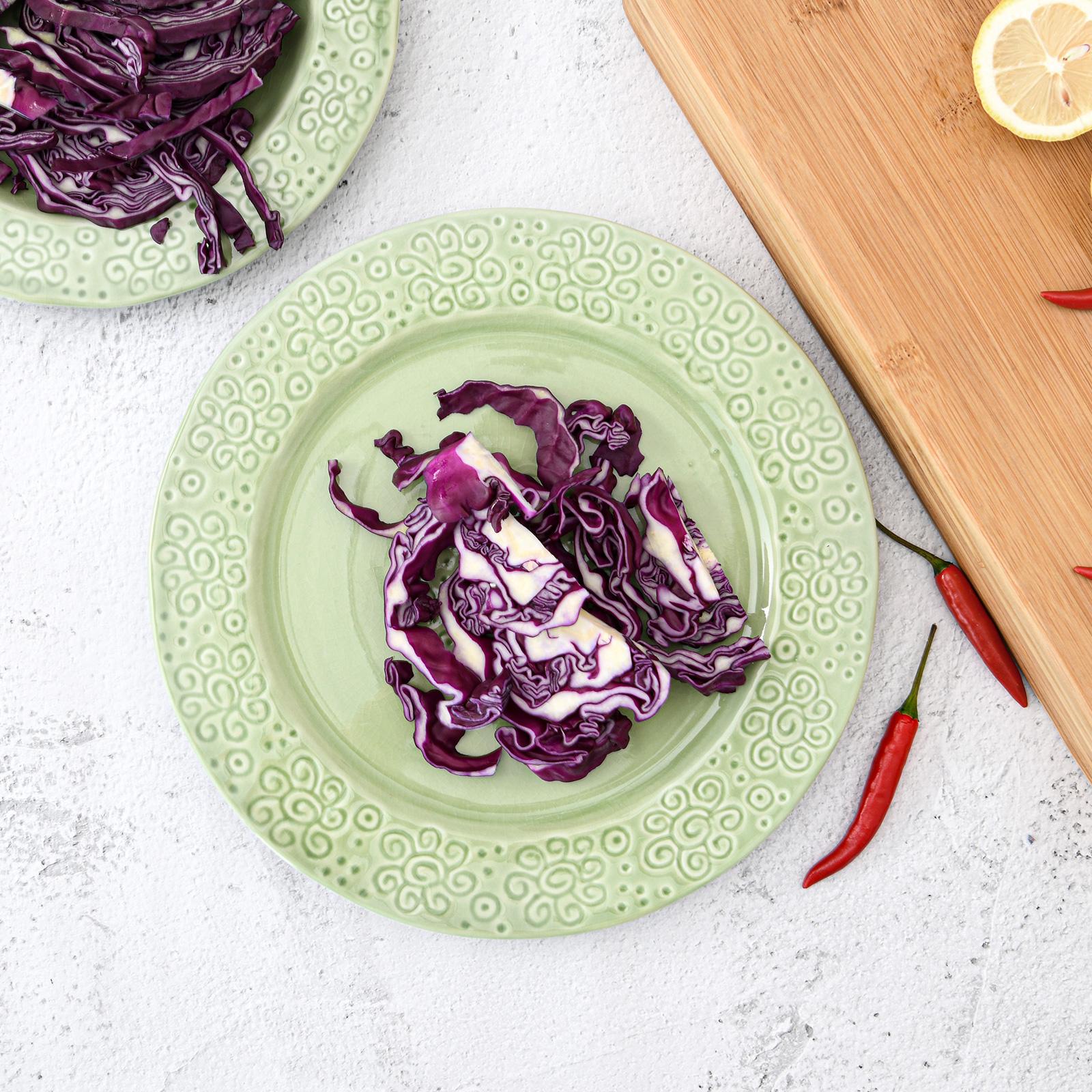 Ceramic Dinner Plate with Craquelure Effect - 27 cms-household-dining-dinnerware-plates-image-1