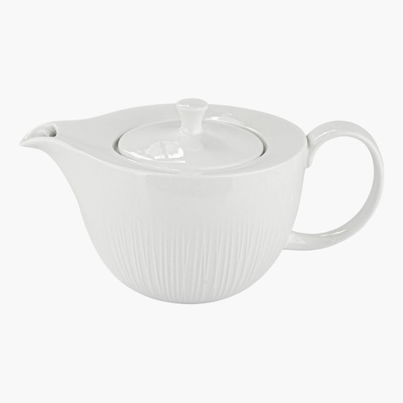 Fissman Bellagio Embossed Porcelain Teapot - 800 ml-household-dining-teaandcoffee-vacuumflaskscoffeeandteapots-image-1