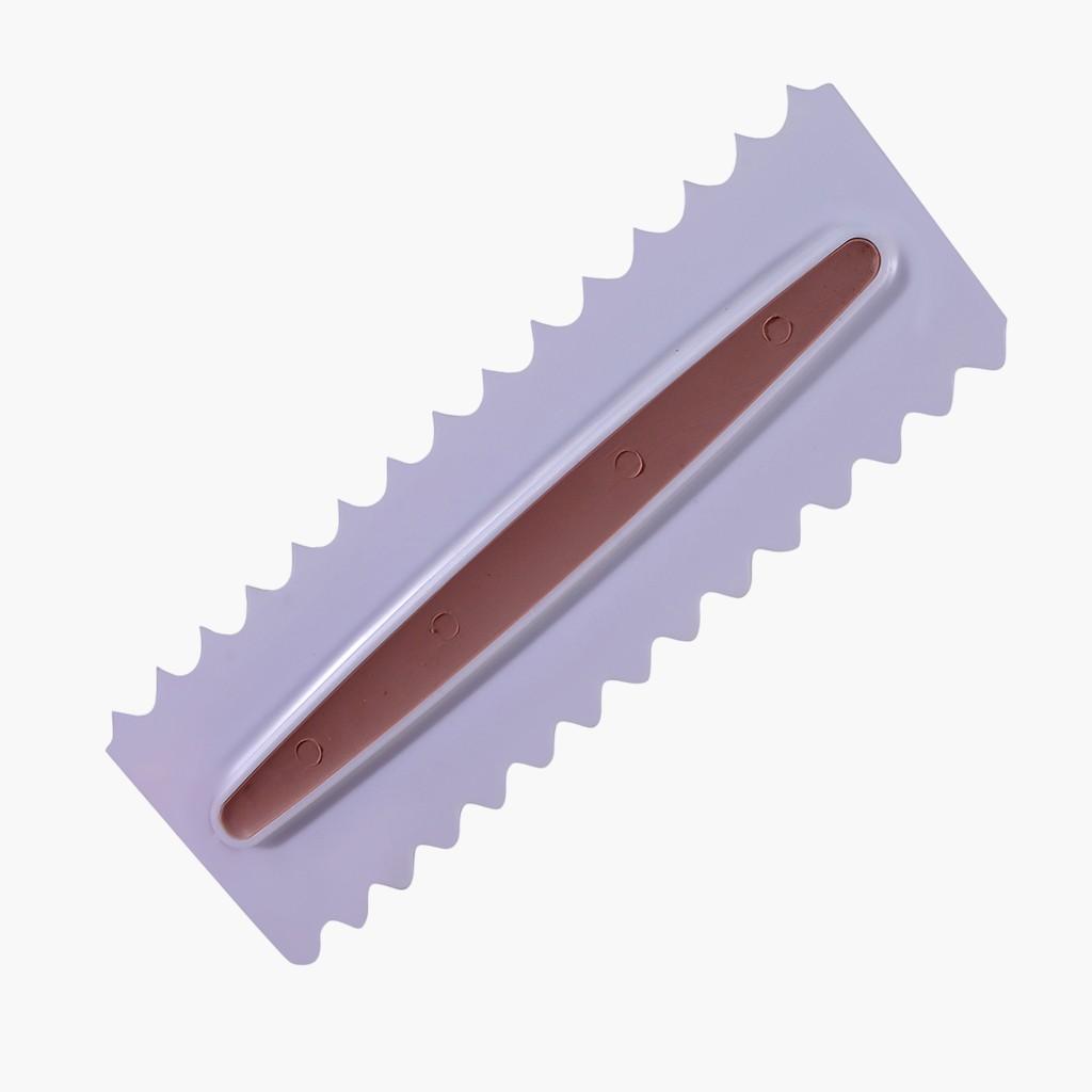 Fissman Cake Decorating Serrated Scraper - 23 cms-household-kitchen-bakeware-bakingtoolsandaccessories-image-1