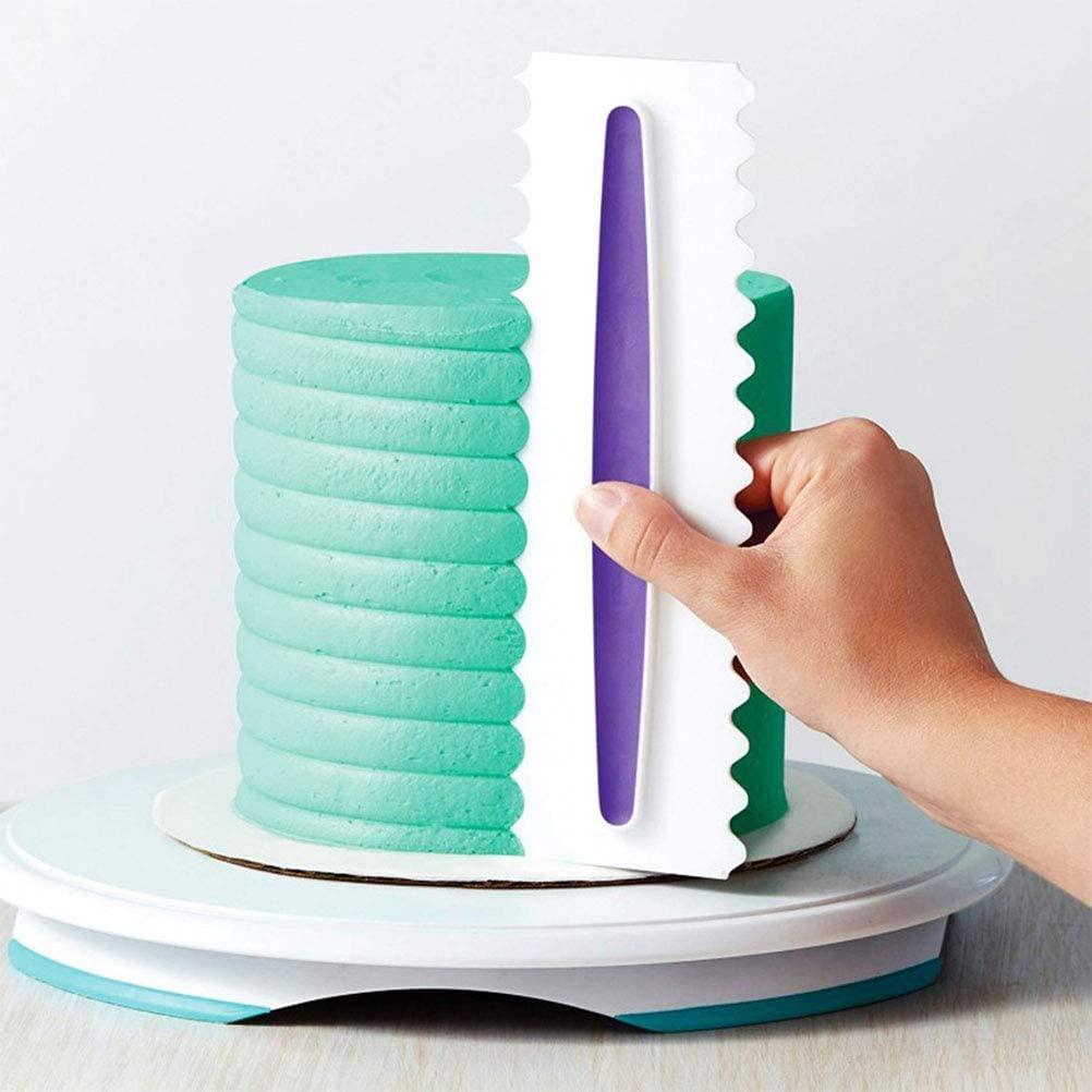 Fissman Cake Decorating Serrated Scraper - 23 cms-household-kitchen-bakeware-bakingtoolsandaccessories-image-2