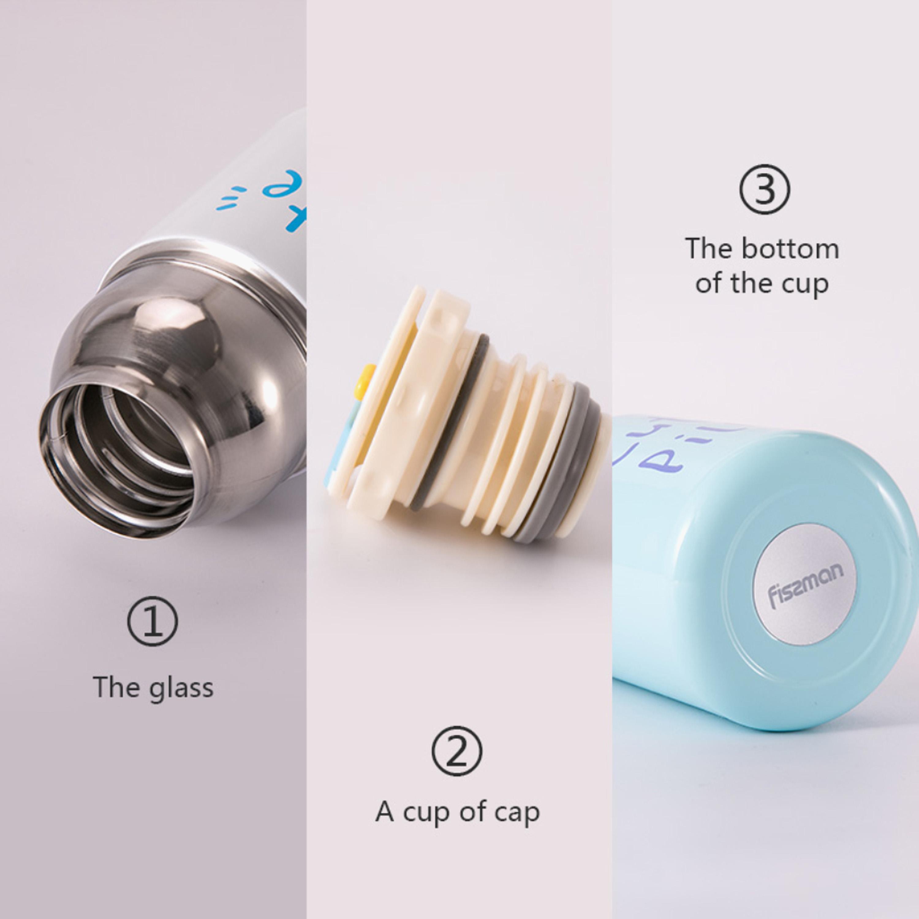 Printed Double Wall Vacuum Bottle - 350 ml-household-dining-teaandcoffee-vacuumflaskscoffeeandteapots-image-2