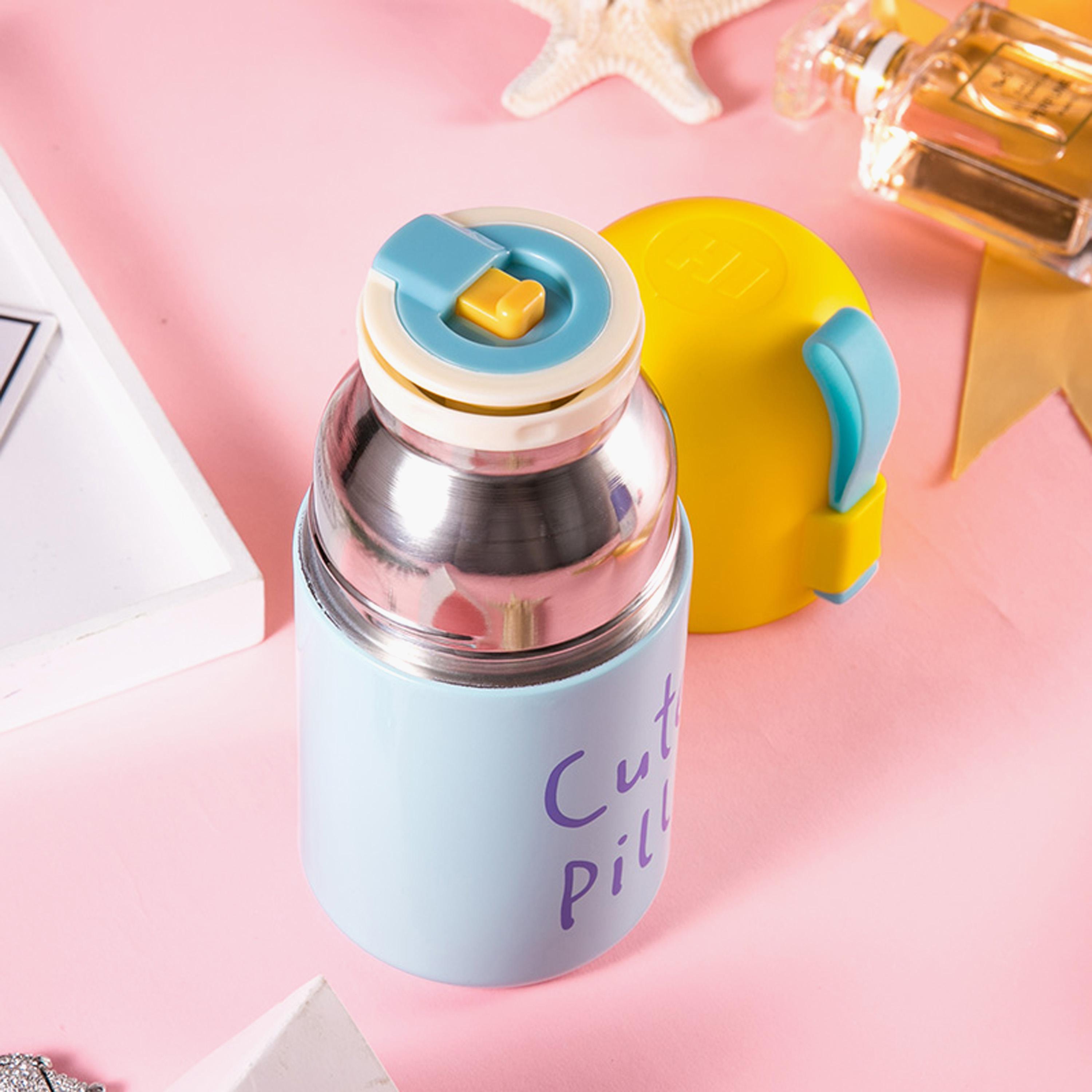 Printed Double Wall Vacuum Bottle - 350 ml-household-dining-teaandcoffee-vacuumflaskscoffeeandteapots-image-3