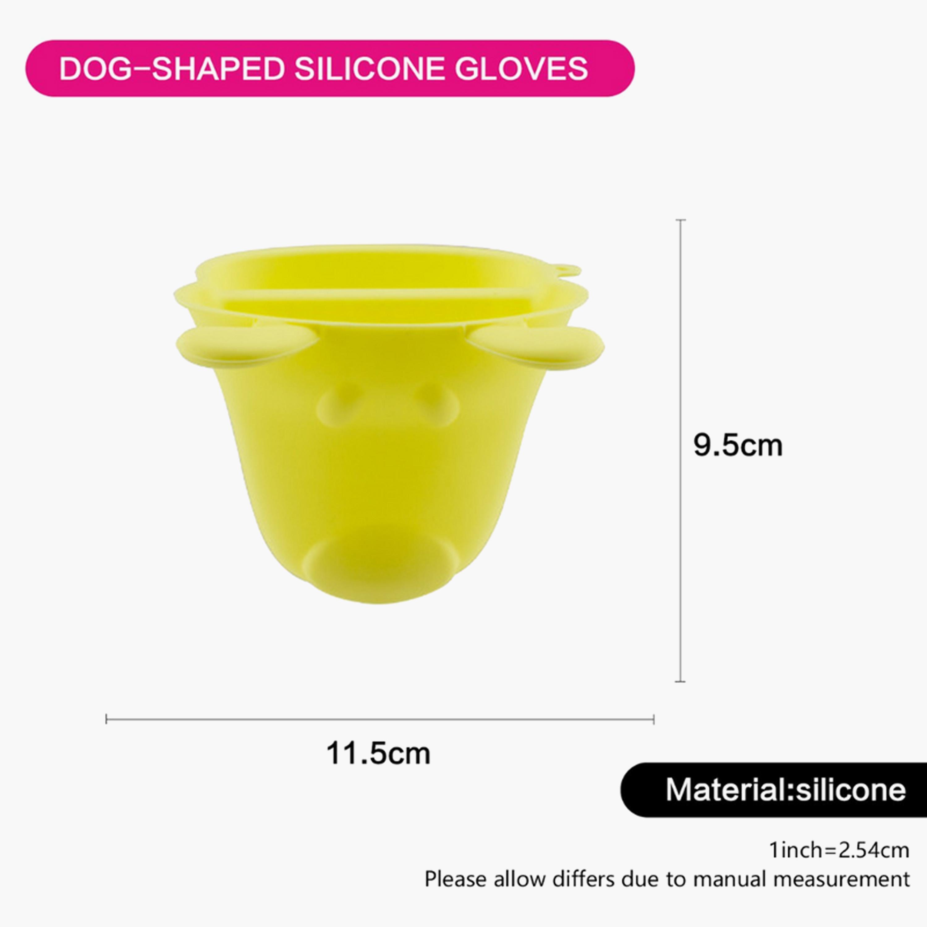 Puppy Head Silicone Pot Holder - Set of 2-household-kitchen-kitchentoolsandutensils-cookingaccessories-image-2