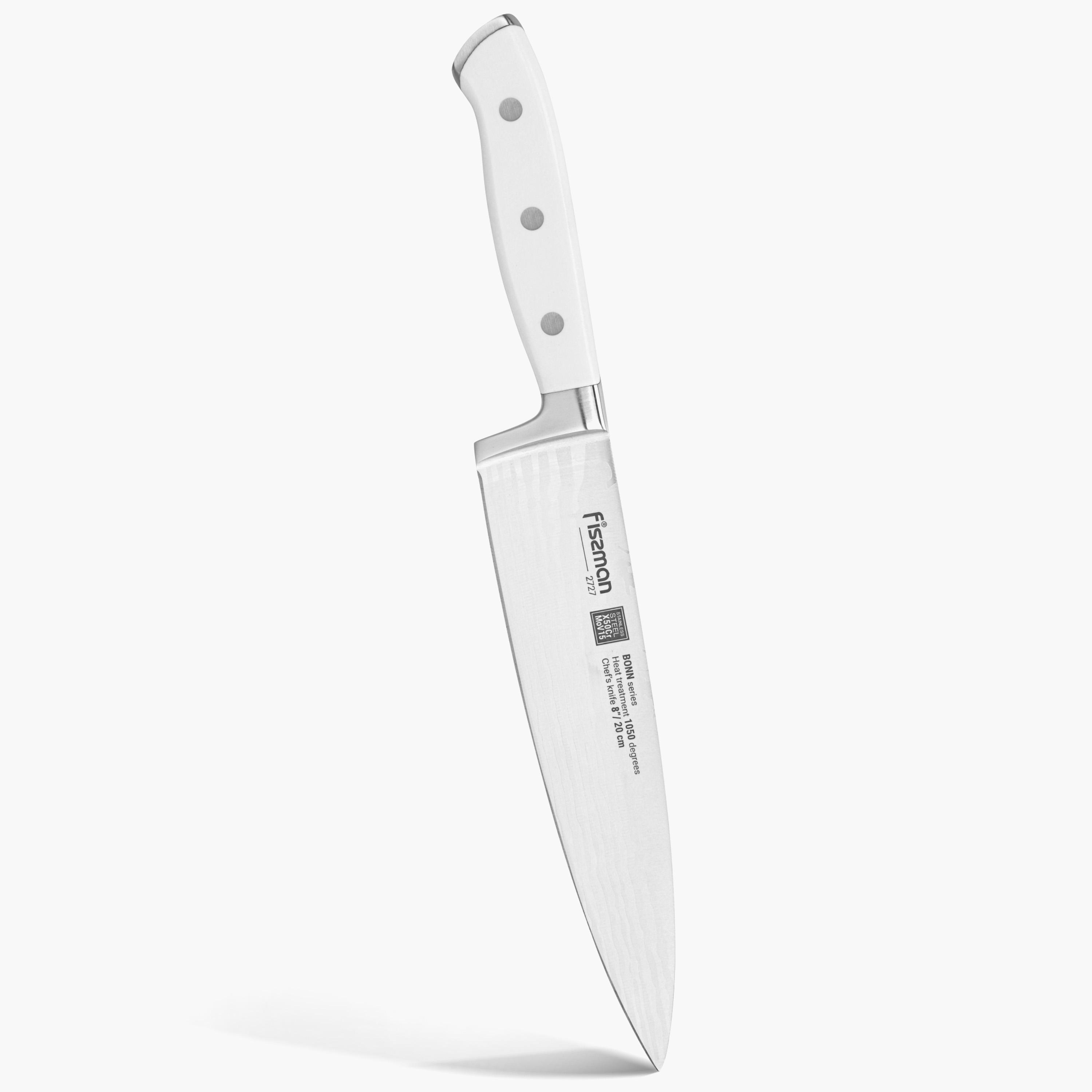 Fissman 8-inch Stainless Steel Chef's Knife - Bonn-household-kitchen-kitchentoolsandutensils-knives-image-1