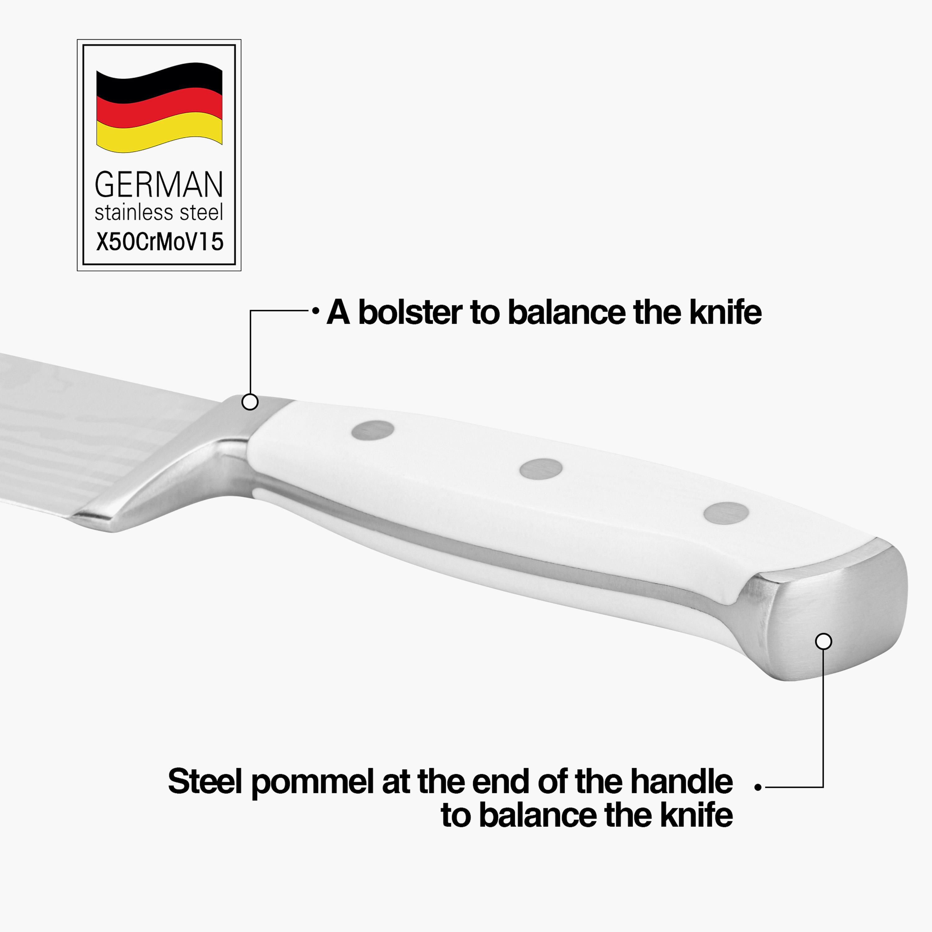 Fissman 8-inch Stainless Steel Chef's Knife - Bonn-household-kitchen-kitchentoolsandutensils-knives-image-3