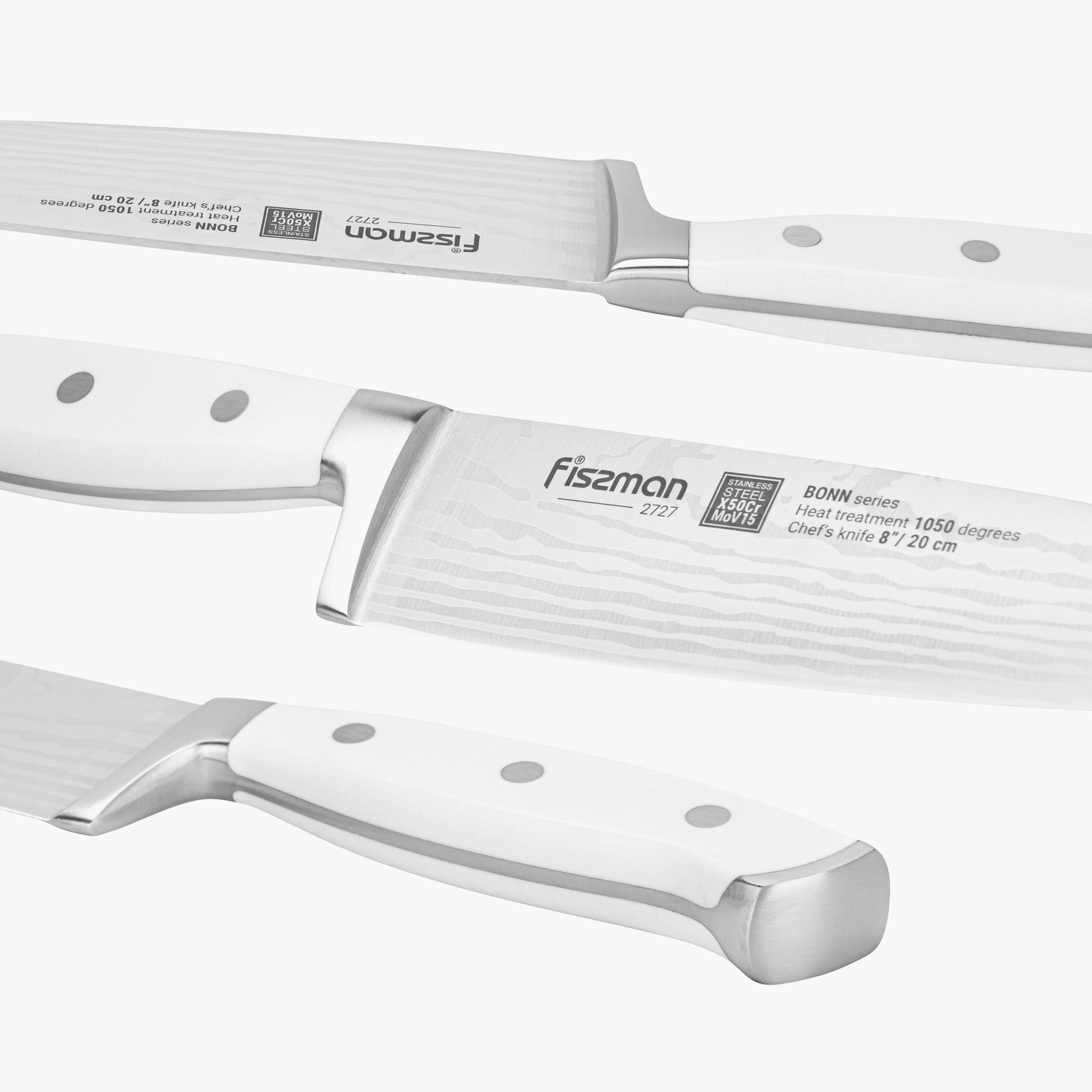 Fissman 8-inch Stainless Steel Chef's Knife - Bonn-household-kitchen-kitchentoolsandutensils-knives-image-6