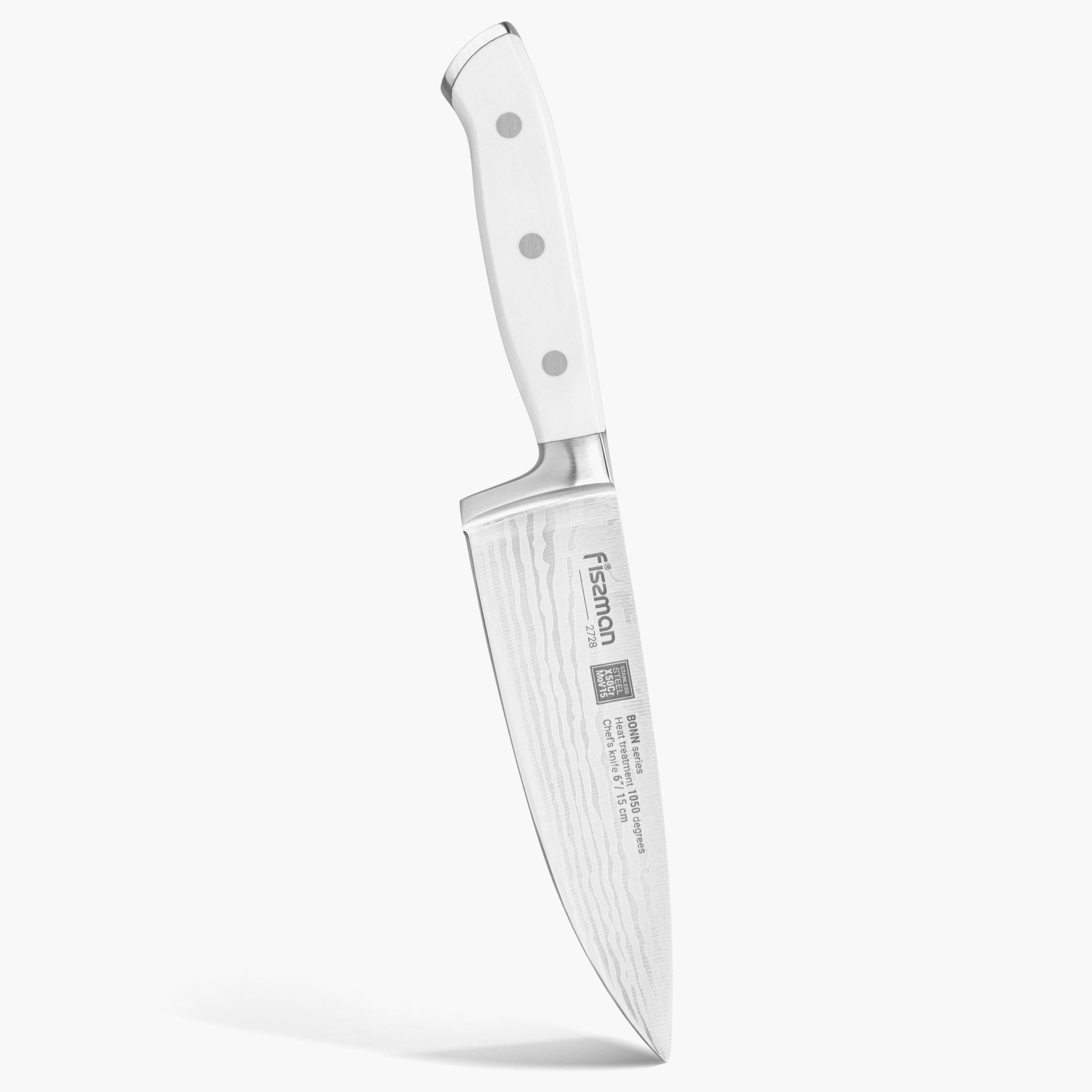 سكين شيف 6 بوصة ستانلس ستيل من فيسمان - بون-household-kitchen-kitchentoolsandutensils-knives-image-1