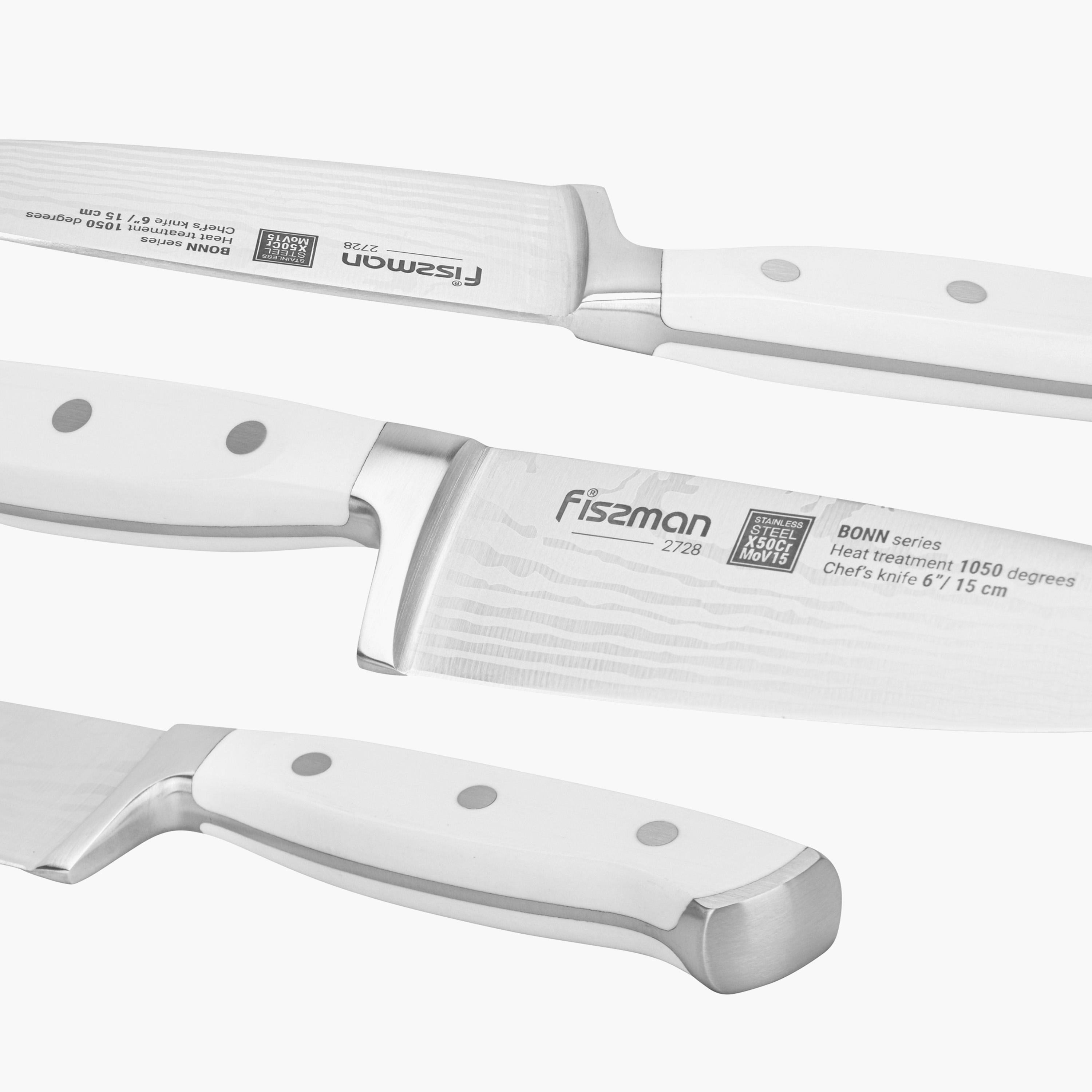سكين شيف 6 بوصة ستانلس ستيل من فيسمان - بون-household-kitchen-kitchentoolsandutensils-knives-image-6