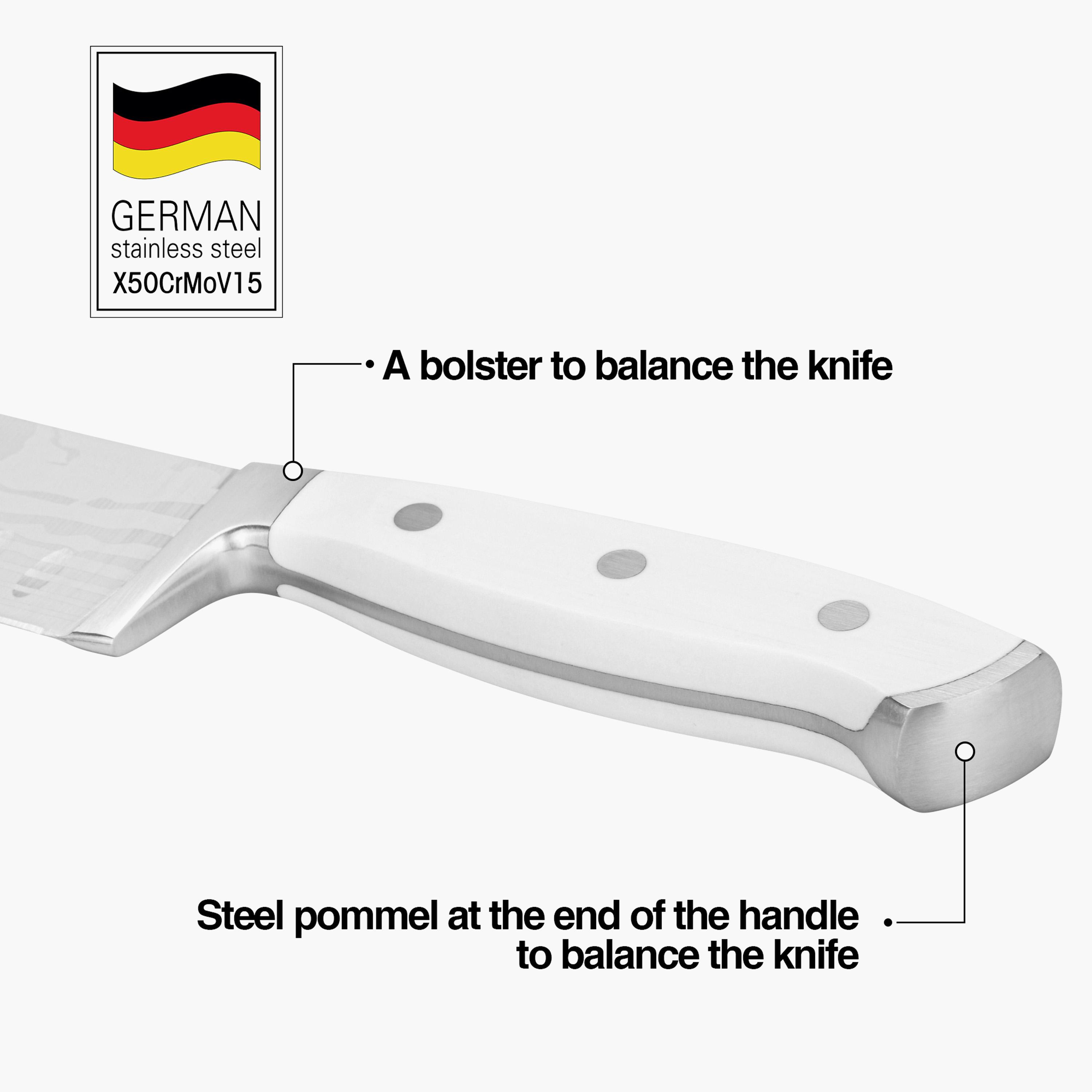 Fissman 7-inch Stainless Steel Santoku Knife - Bonn-household-kitchen-kitchentoolsandutensils-knives-image-3