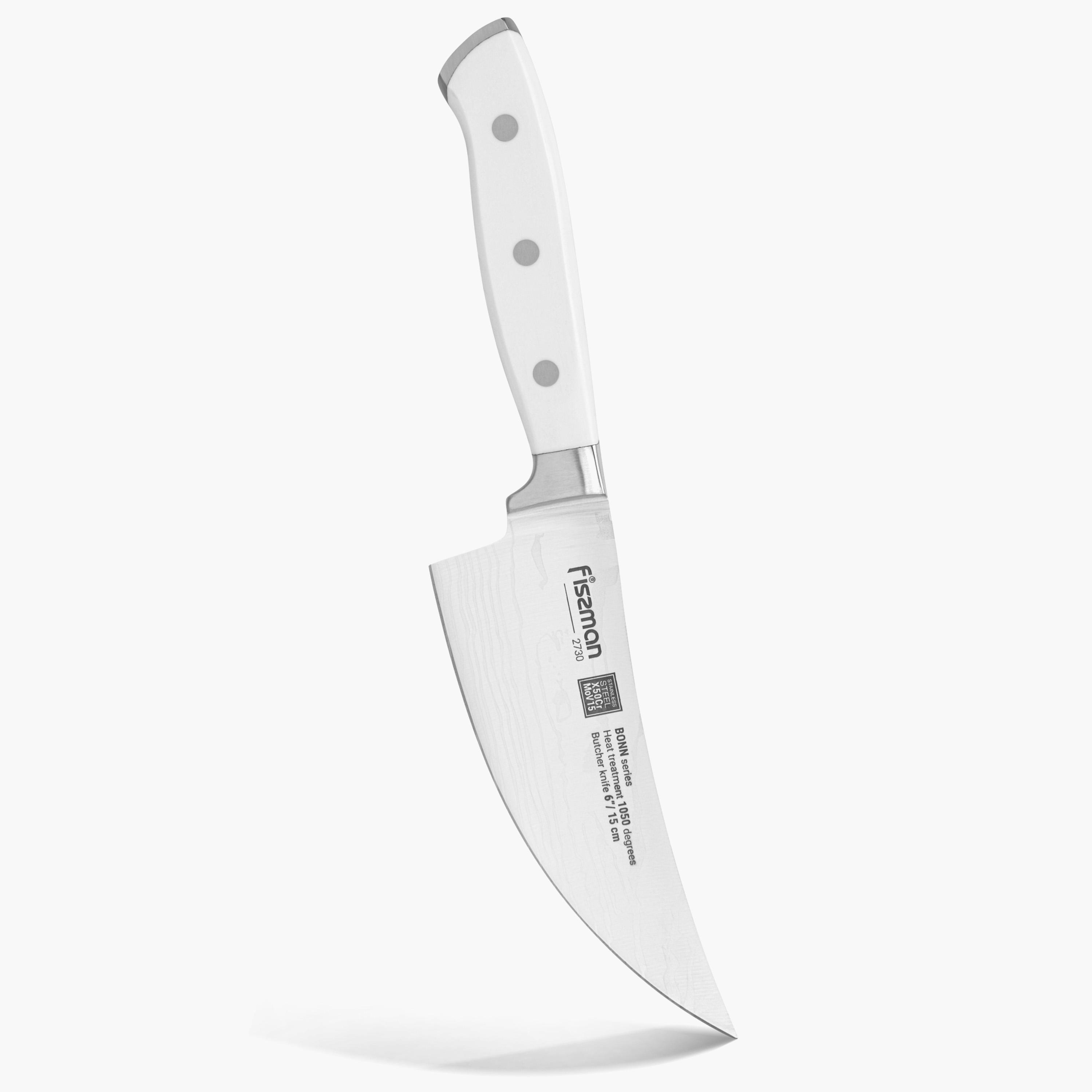 Fissman 6-inch Stainless Steel Butcher Knife - Bonn-household-kitchen-kitchentoolsandutensils-knives-image-1