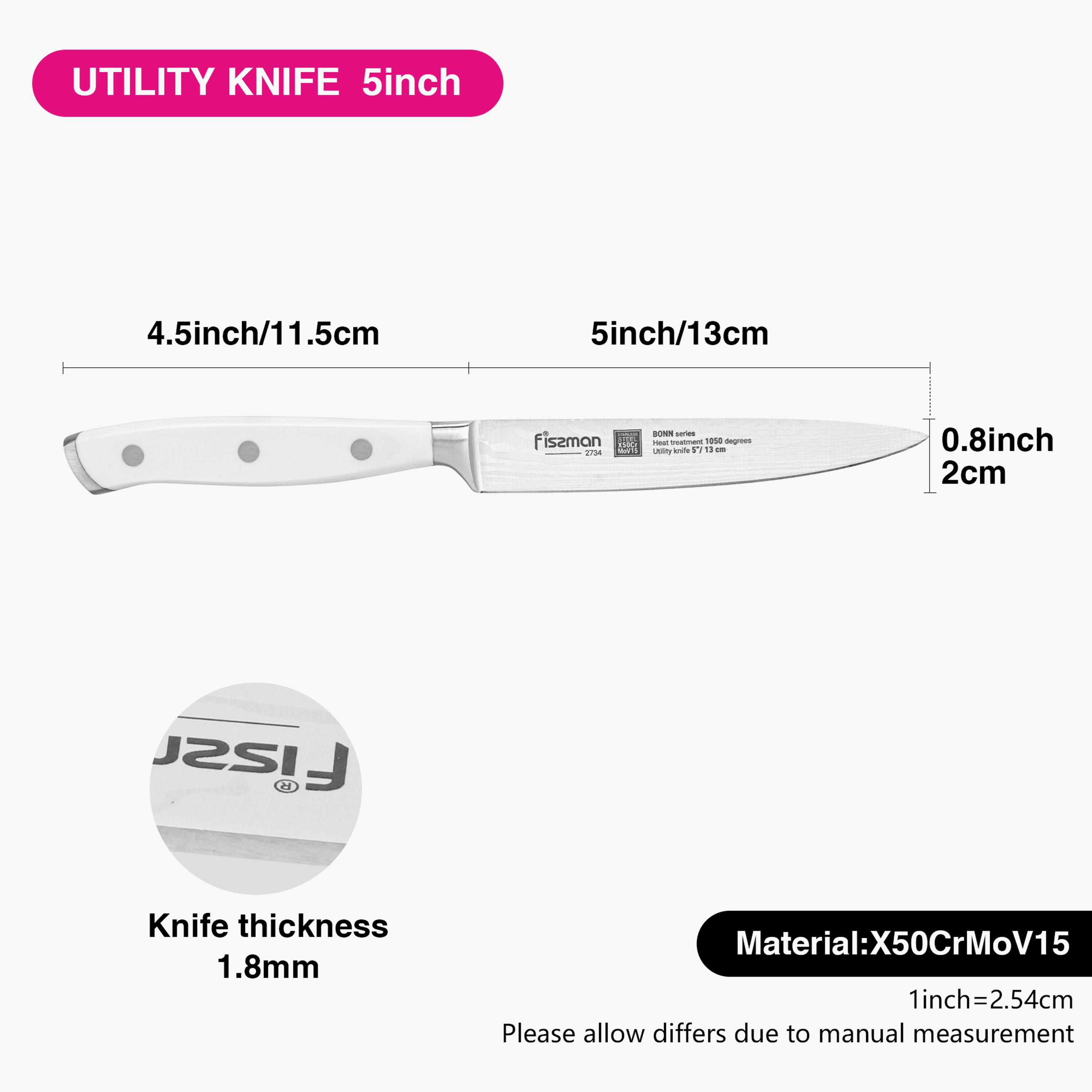 سكين متعدد الاستخدامات 5 بوصة ستانلس ستيل من فيسمان - بون-household-kitchen-kitchentoolsandutensils-knives-image-4