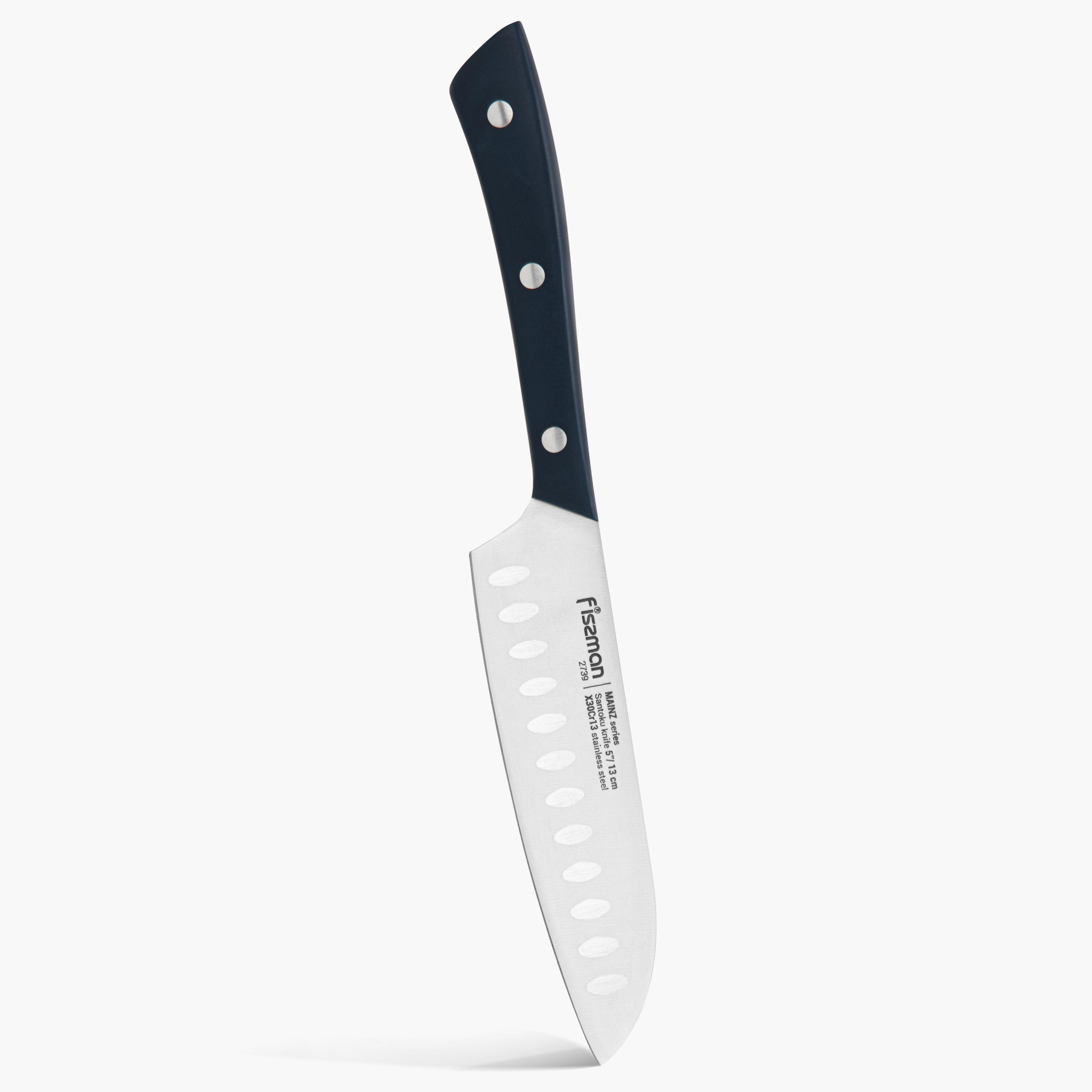 Mainz 5-inch Stainless Steel Santoku Knife -household-kitchen-kitchentoolsandutensils-knives-image-1