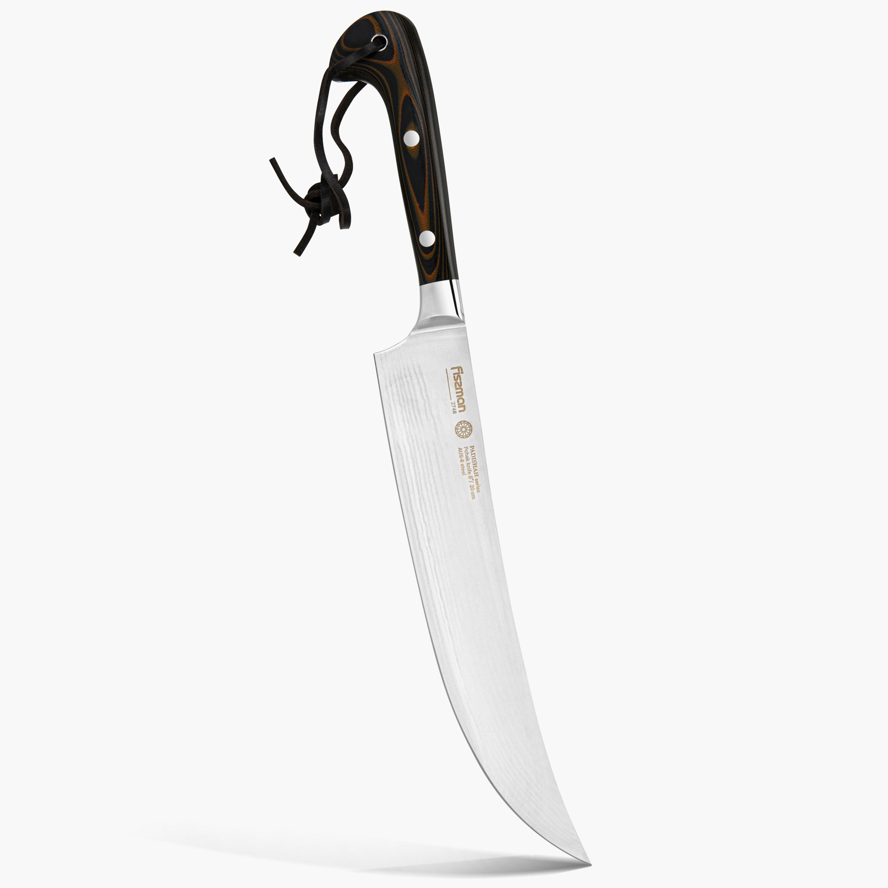 سكين بتشاك 8 بوصة ستانلس ستيل من فيسمان – باديشاه-household-kitchen-kitchentoolsandutensils-knives-image-1