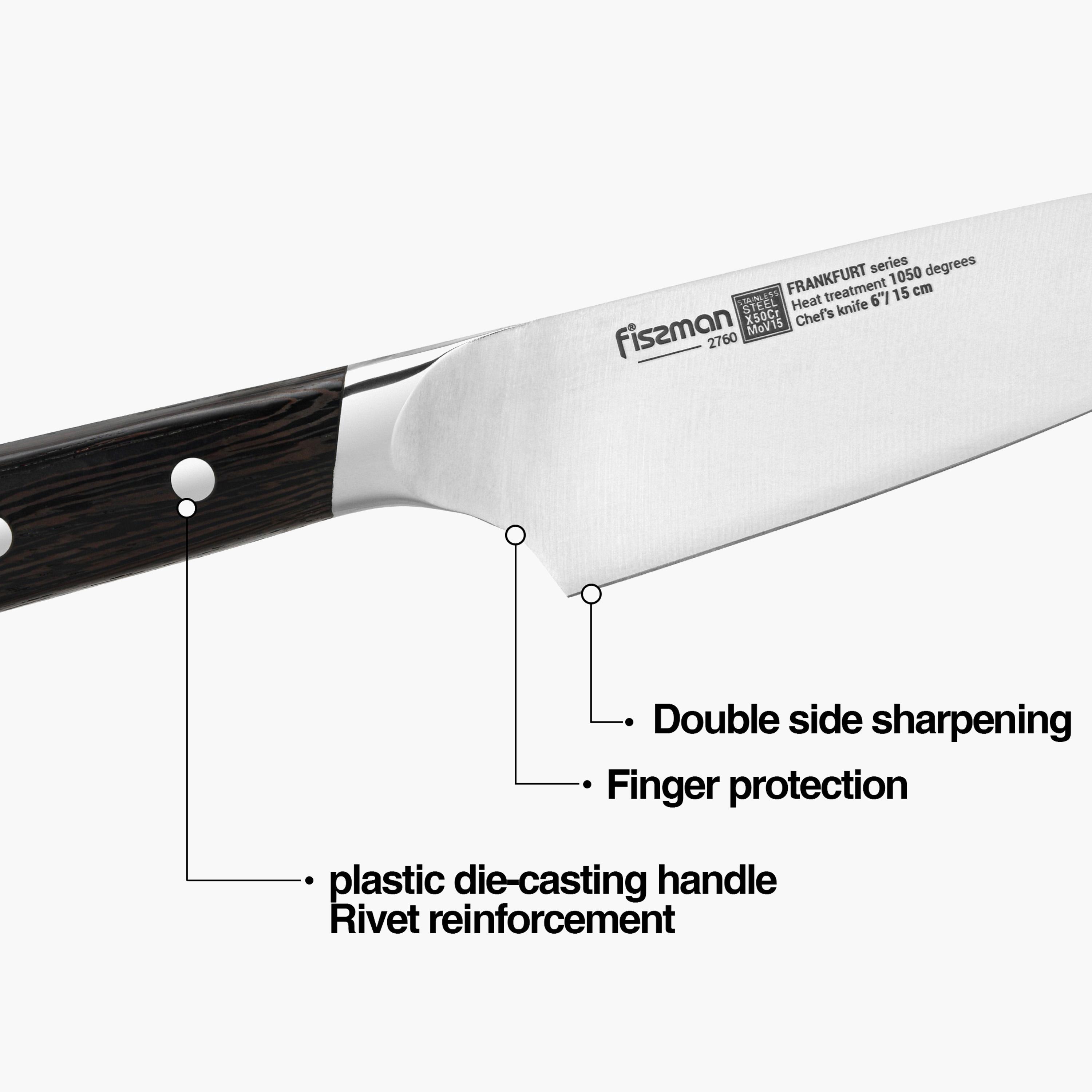 Frankfurt 6-inch Stainless Steel Chef's Knife-household-kitchen-kitchentoolsandutensils-knives-image-2