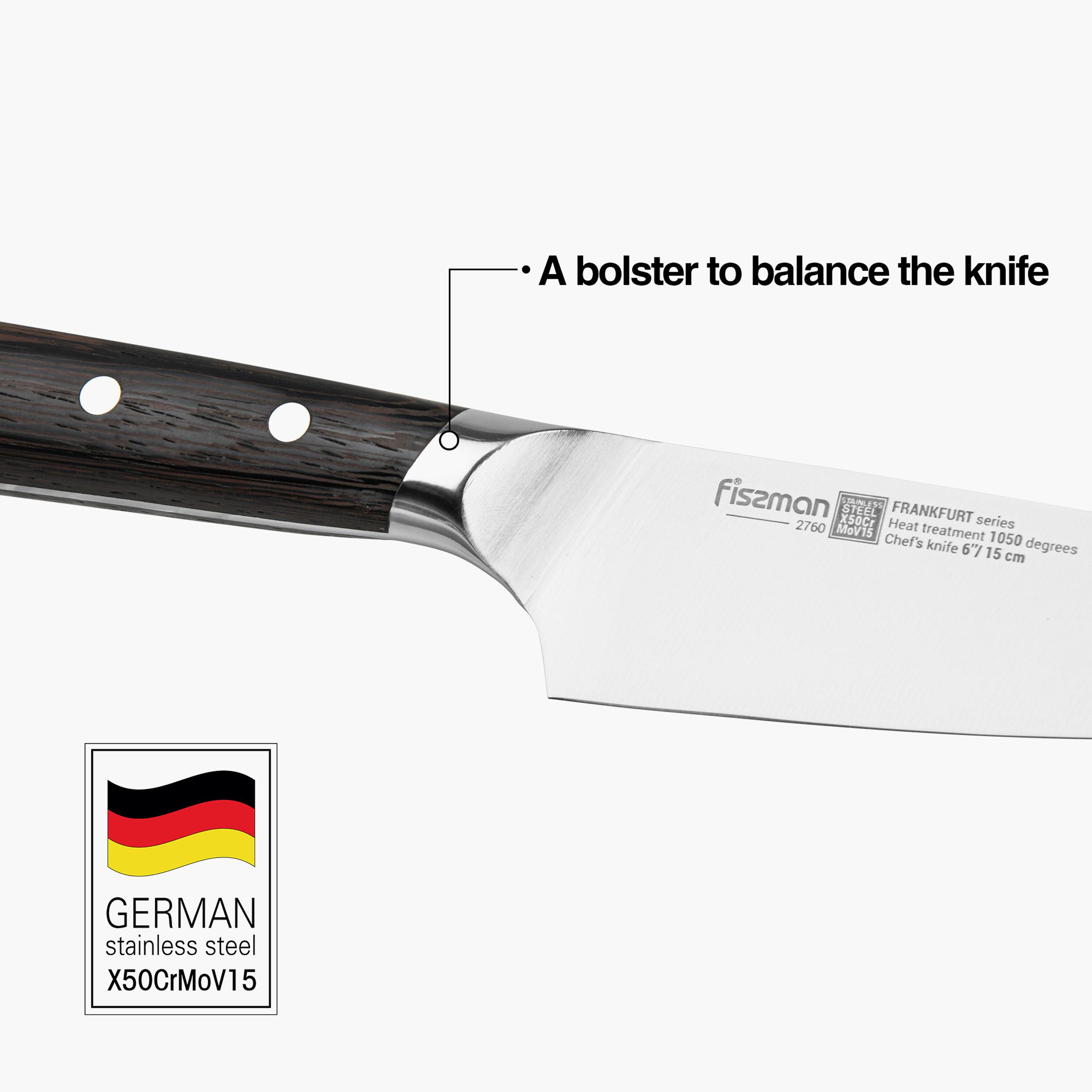 Frankfurt 6-inch Stainless Steel Chef's Knife-household-kitchen-kitchentoolsandutensils-knives-image-3