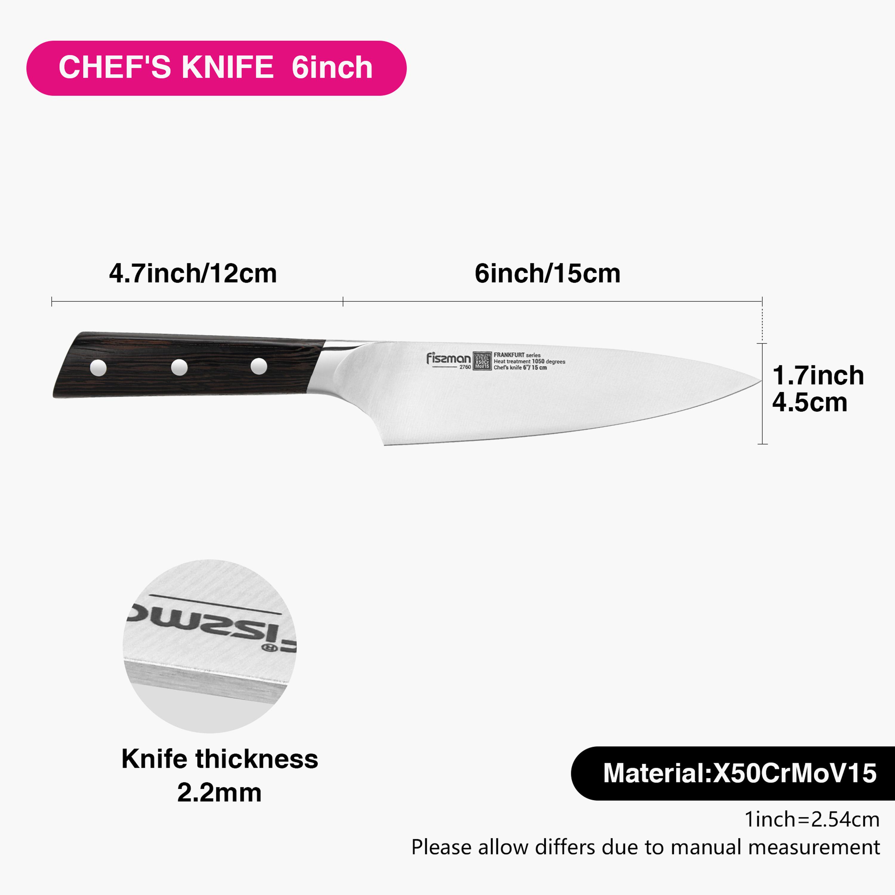 Frankfurt 6-inch Stainless Steel Chef's Knife-household-kitchen-kitchentoolsandutensils-knives-image-4