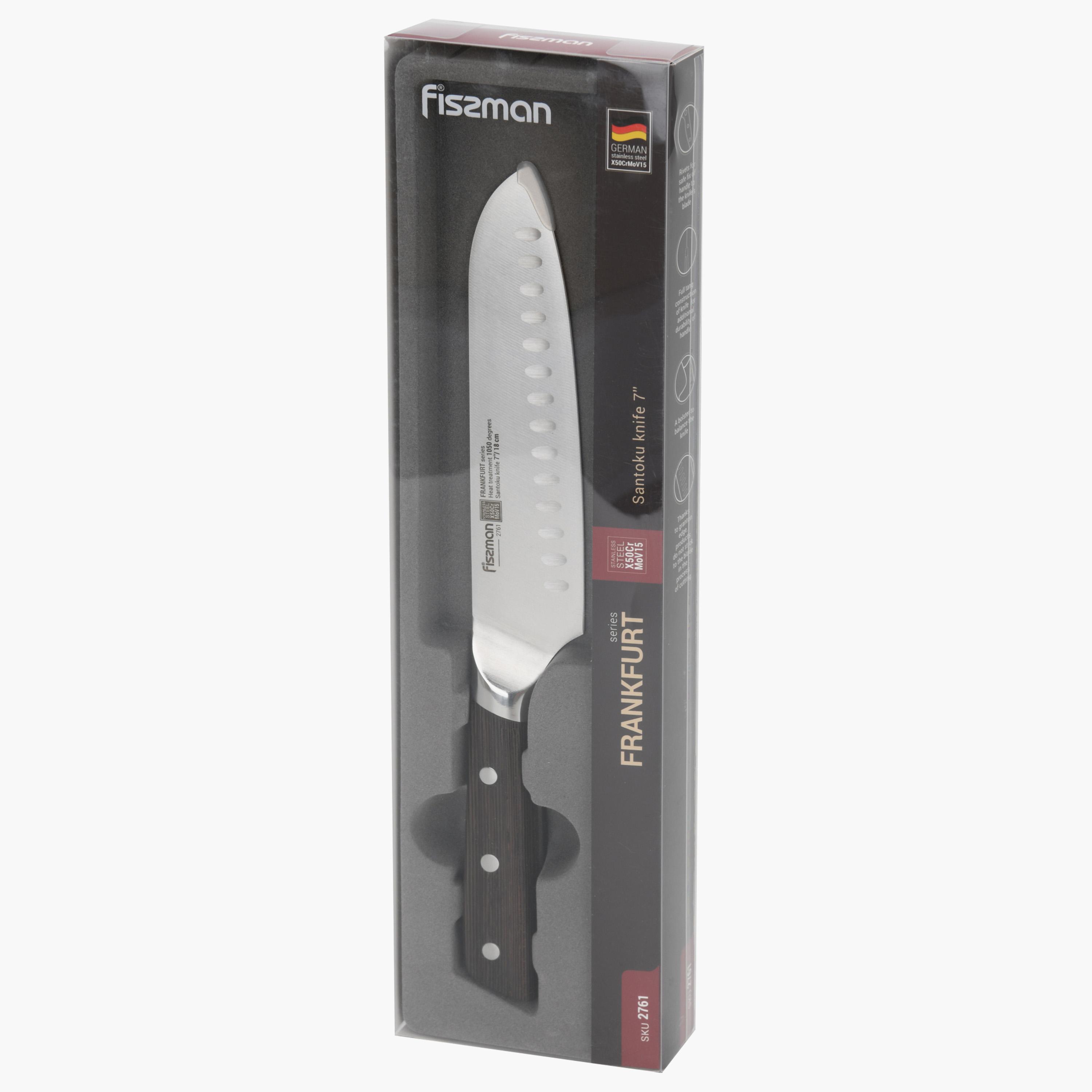 Frankfurt 7-inch Stainless Steel Santoku Knife-household-kitchen-kitchentoolsandutensils-knives-image-7