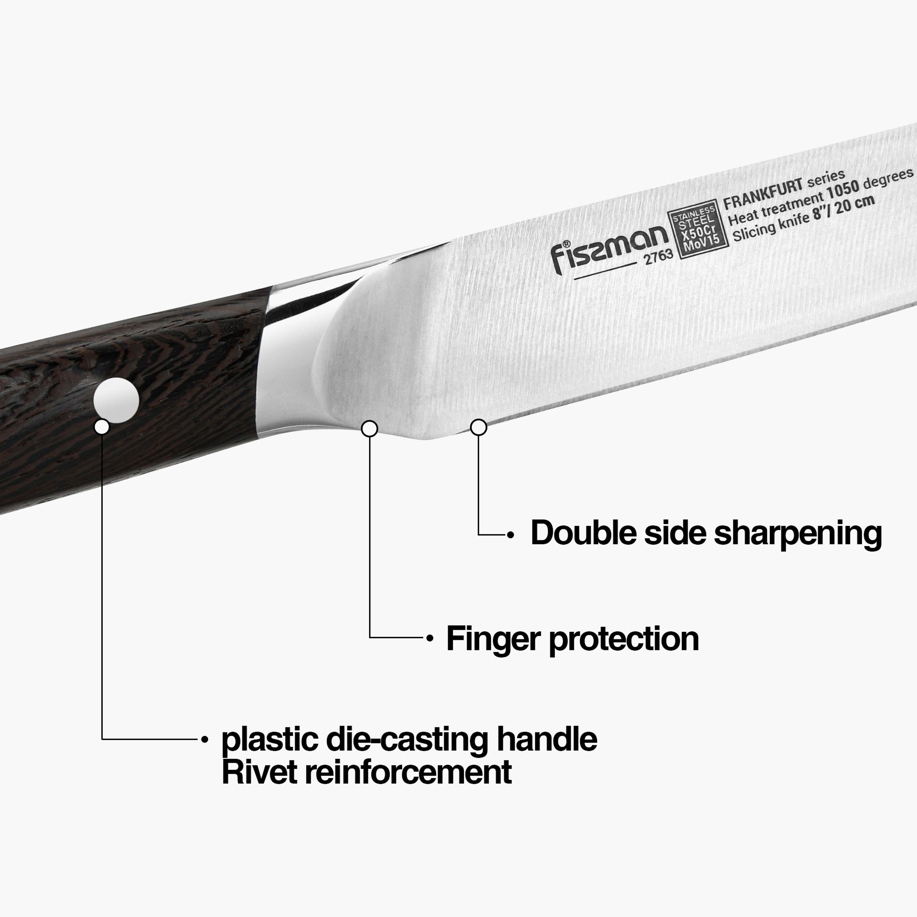 Frankfurt 8-inch Stainless Steel Slicing Knife-household-kitchen-kitchentoolsandutensils-knives-image-2