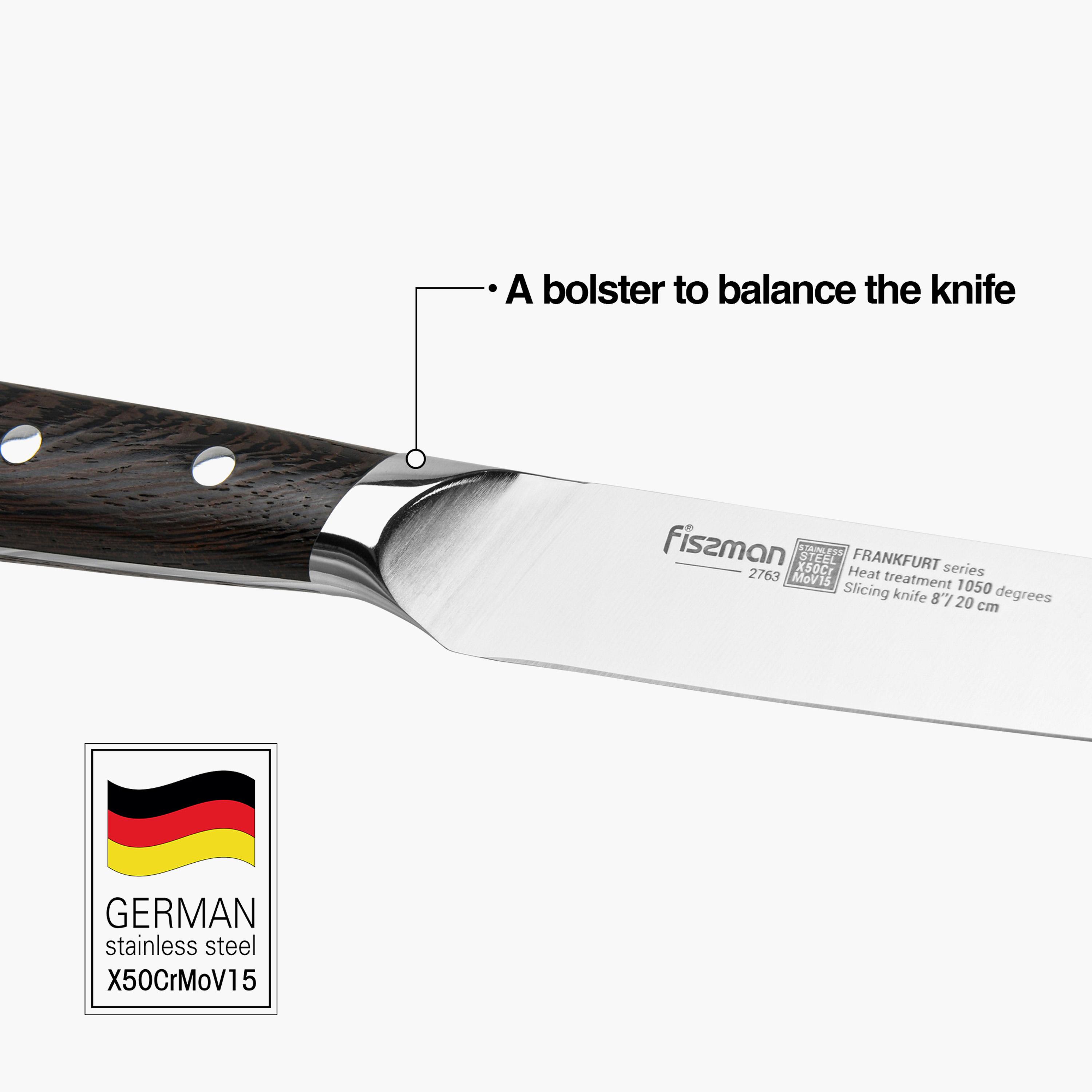 Frankfurt 8-inch Stainless Steel Slicing Knife-household-kitchen-kitchentoolsandutensils-knives-image-3