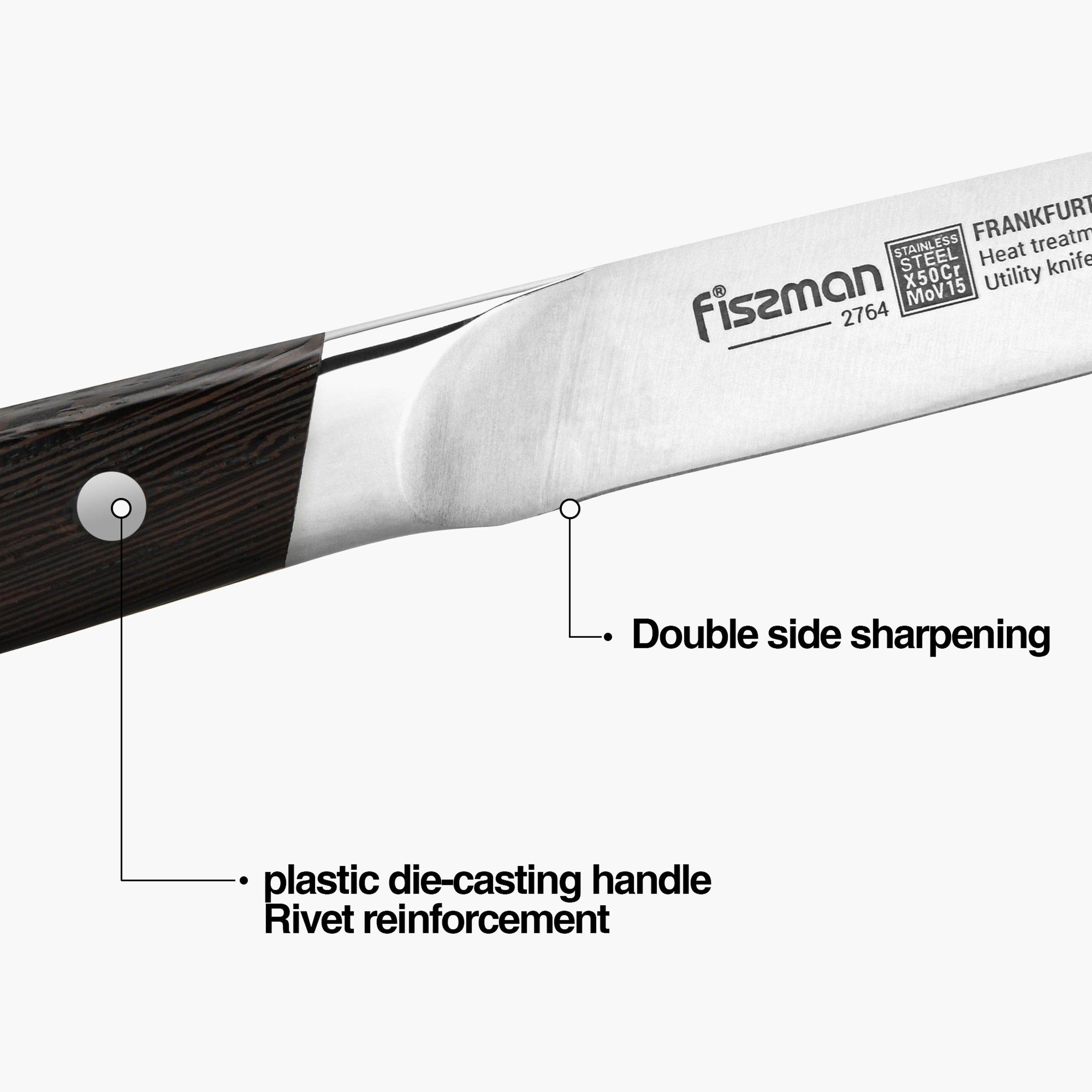 سكين متعدد الاستخدامات 5 بوصة ستانلس ستيل من فيسمان - فرانكفورت-household-kitchen-kitchentoolsandutensils-knives-image-2