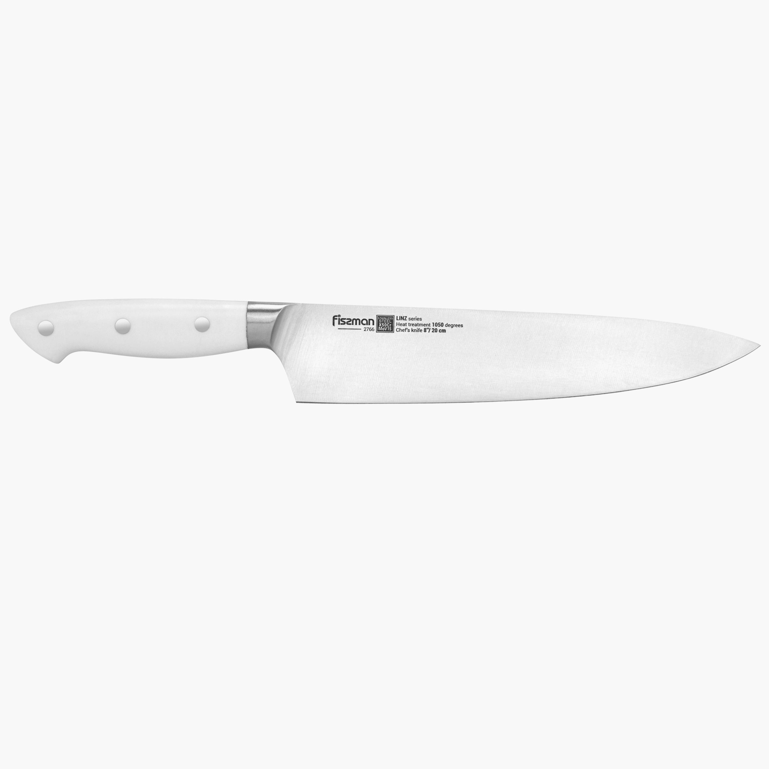 سكين شيف 8 بوصة ستانلس ستيل من فيسمان - لينز-household-kitchen-kitchentoolsandutensils-knives-image-5