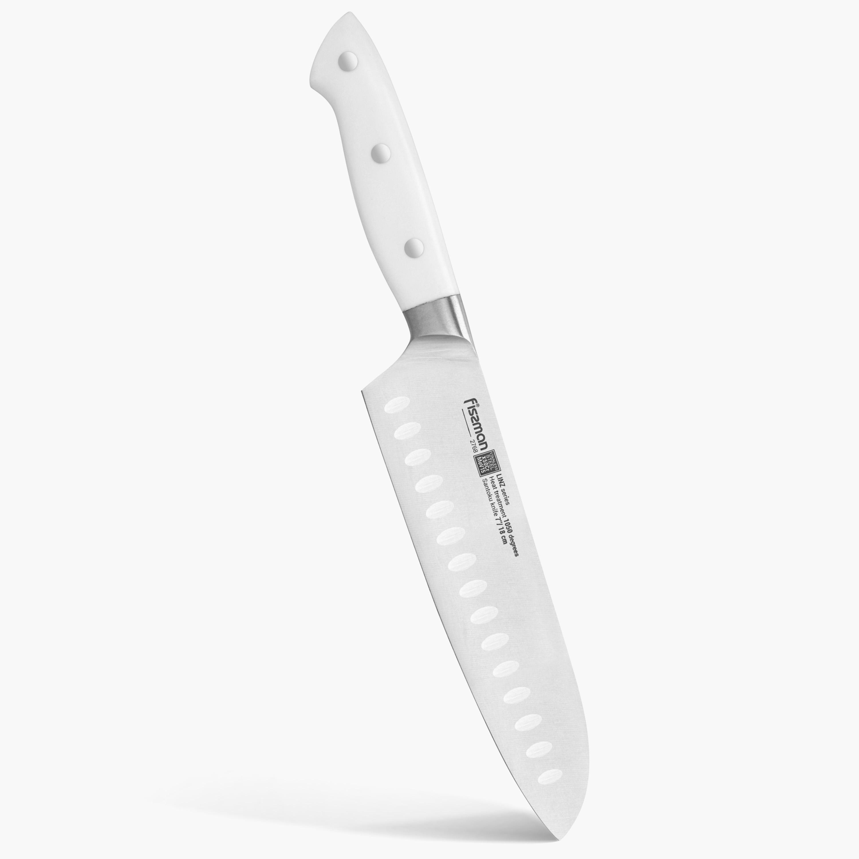Linz 7-inch Stainless Steel Santoku Knife-household-kitchen-kitchentoolsandutensils-knives-image-1