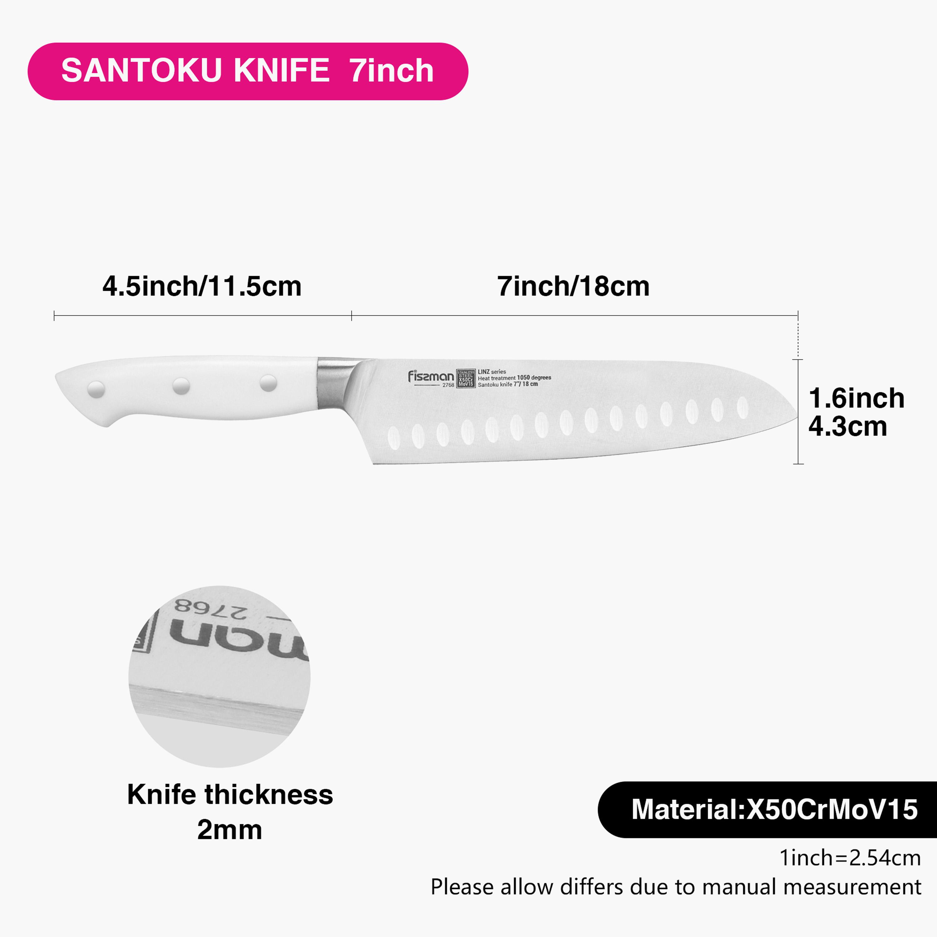 Linz 7-inch Stainless Steel Santoku Knife-household-kitchen-kitchentoolsandutensils-knives-image-4