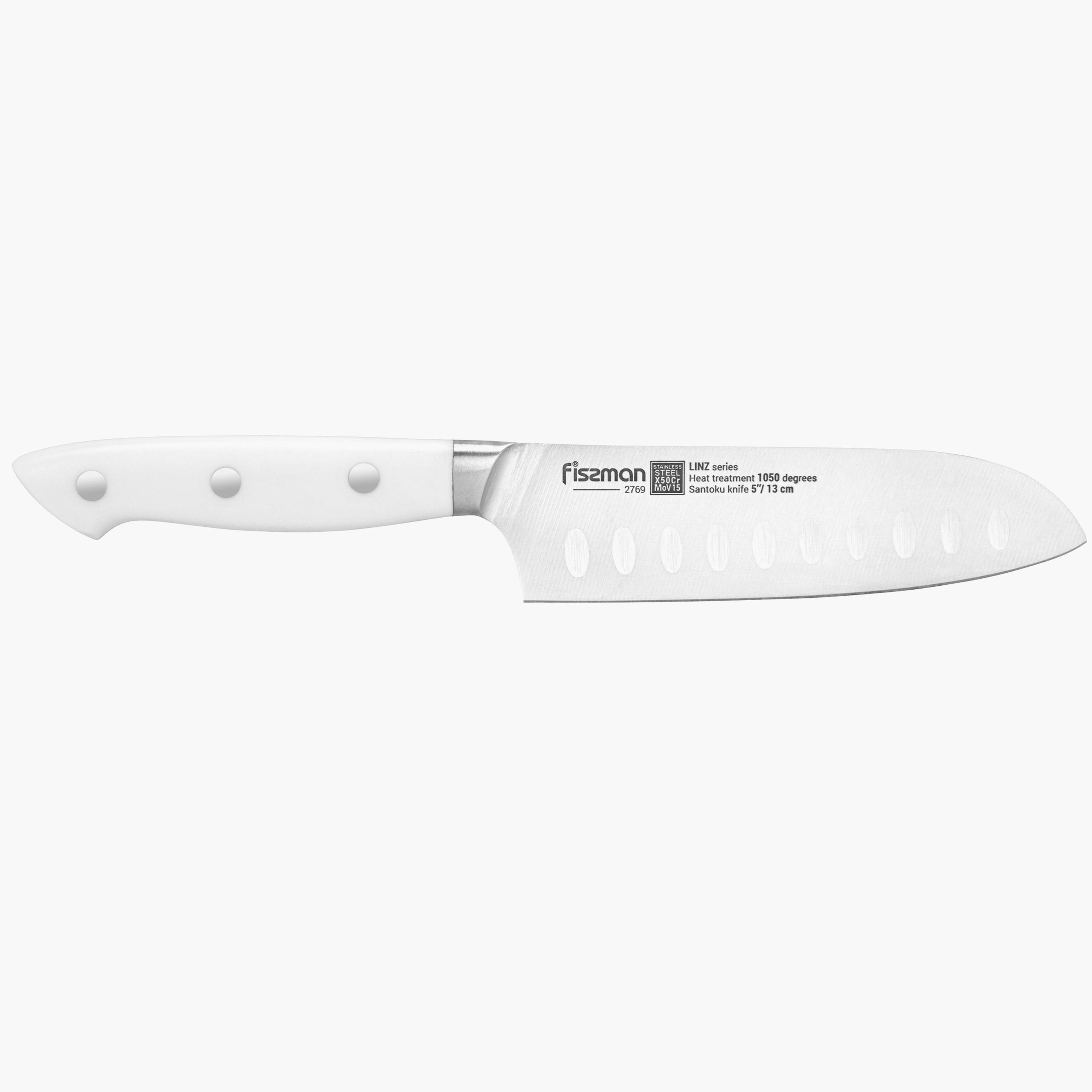 سكين سانتوكو 5 بوصة ستانلس ستيل من فيسمان - لينز-household-kitchen-kitchentoolsandutensils-knives-image-5