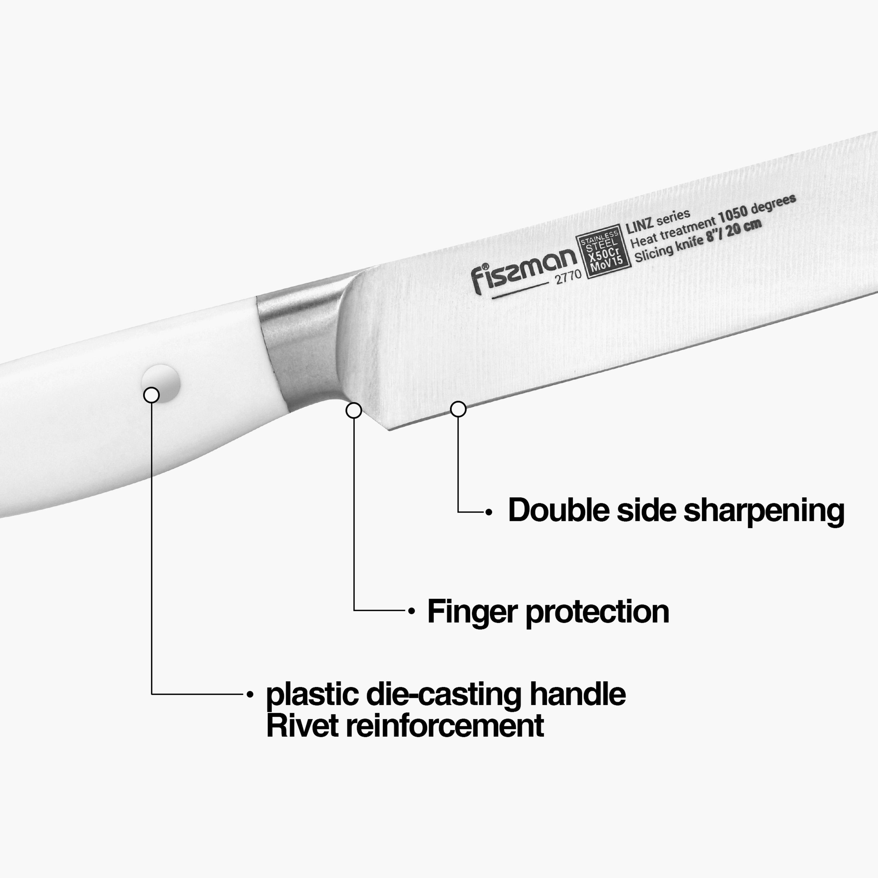 Linz 8-inch Stainless Steel Slicing Knife-household-kitchen-kitchentoolsandutensils-knives-image-2